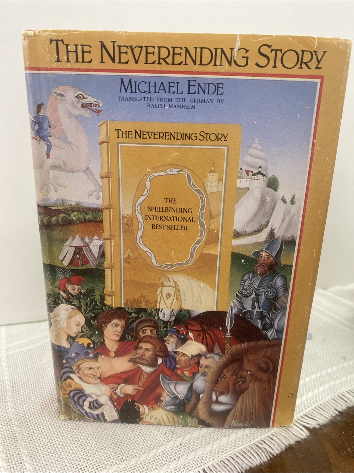 The Neverending Story US Hardcover 1st Edition 1983 Book In Very Good Condition