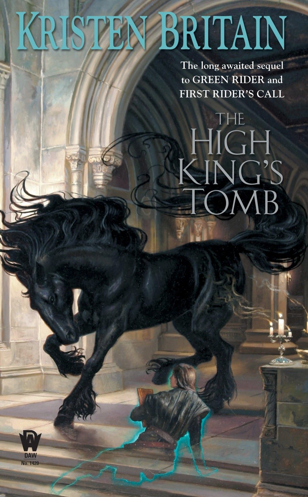 The High King’s Tomb (Green Rider) – mass market paperback Britain, Kristen