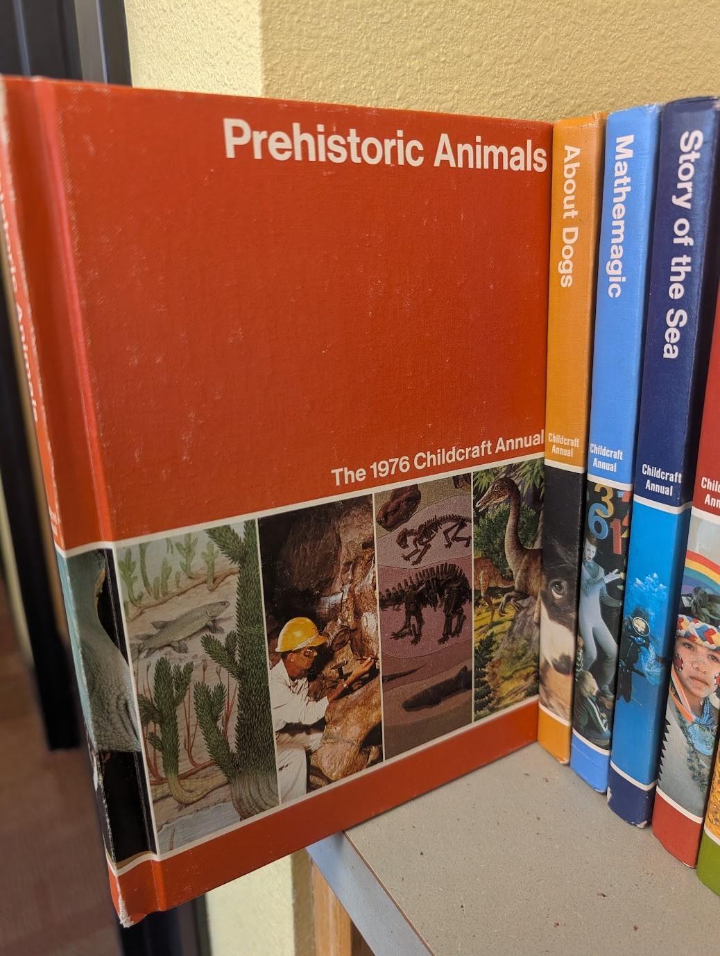 Childcraft Annual Book Set 1976 Thru 1990 (15 books in all)