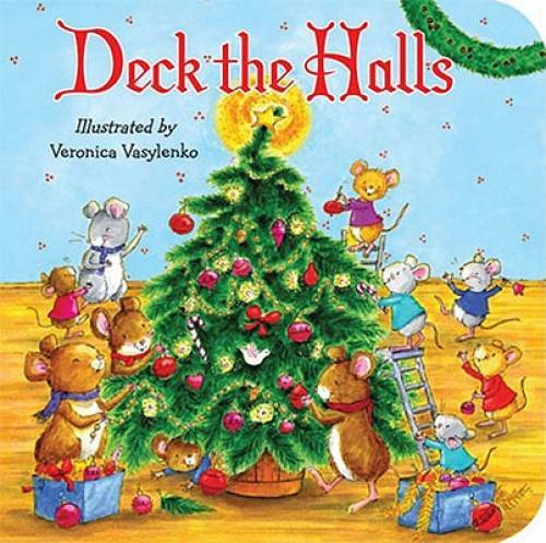 Deck the Halls (Padded Board Books) – Board book By Veronica Vasylenko – GOOD