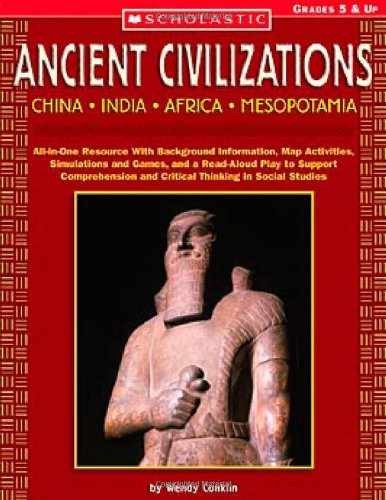 Ancient Civilizations: China • India – Paperback, by Conklin Wendy – Very Good