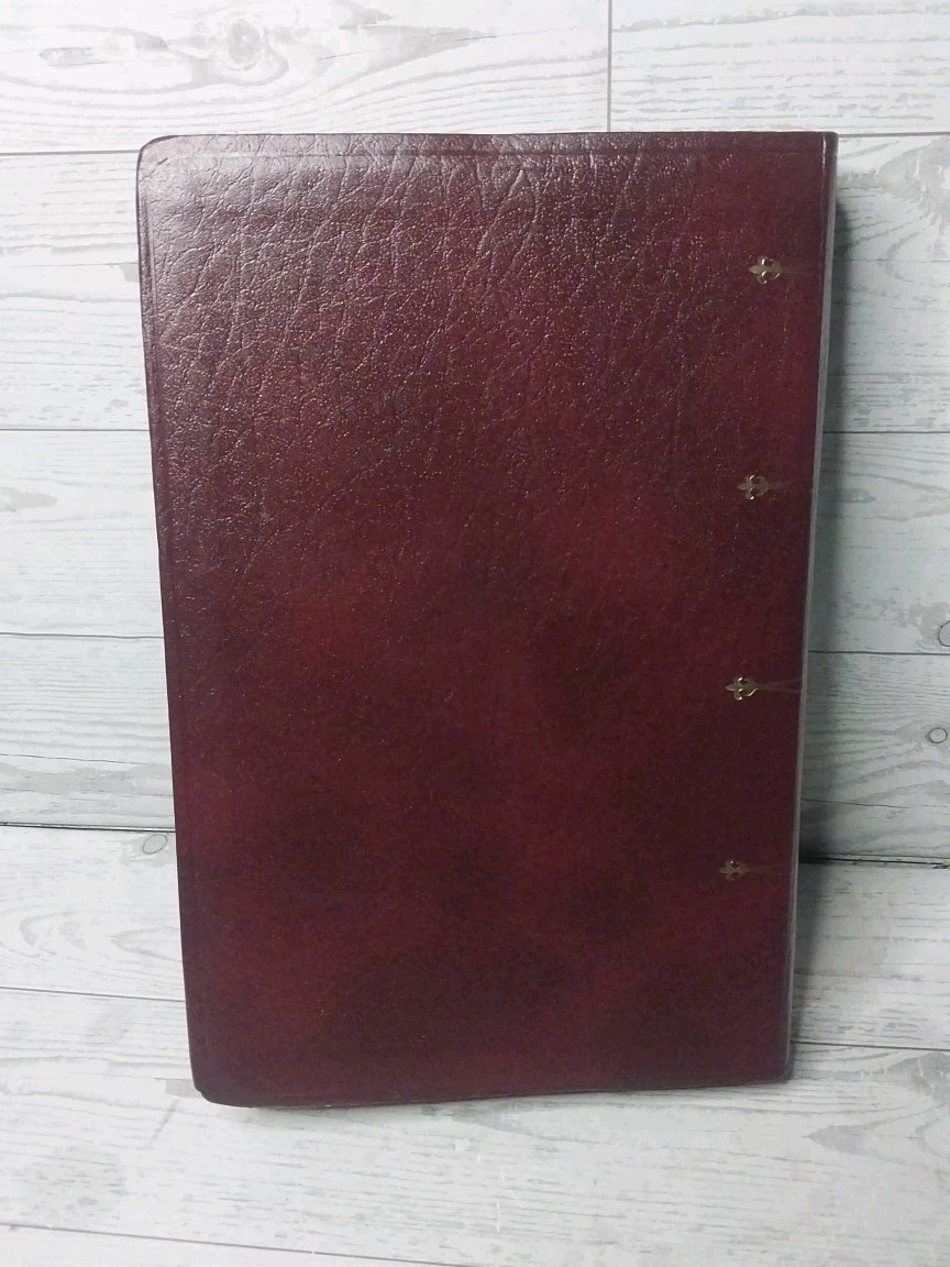 The New American Holy Bible 1987 Nelson 9053 CBG Brown Bonded Leather 8.5″ X 5.5