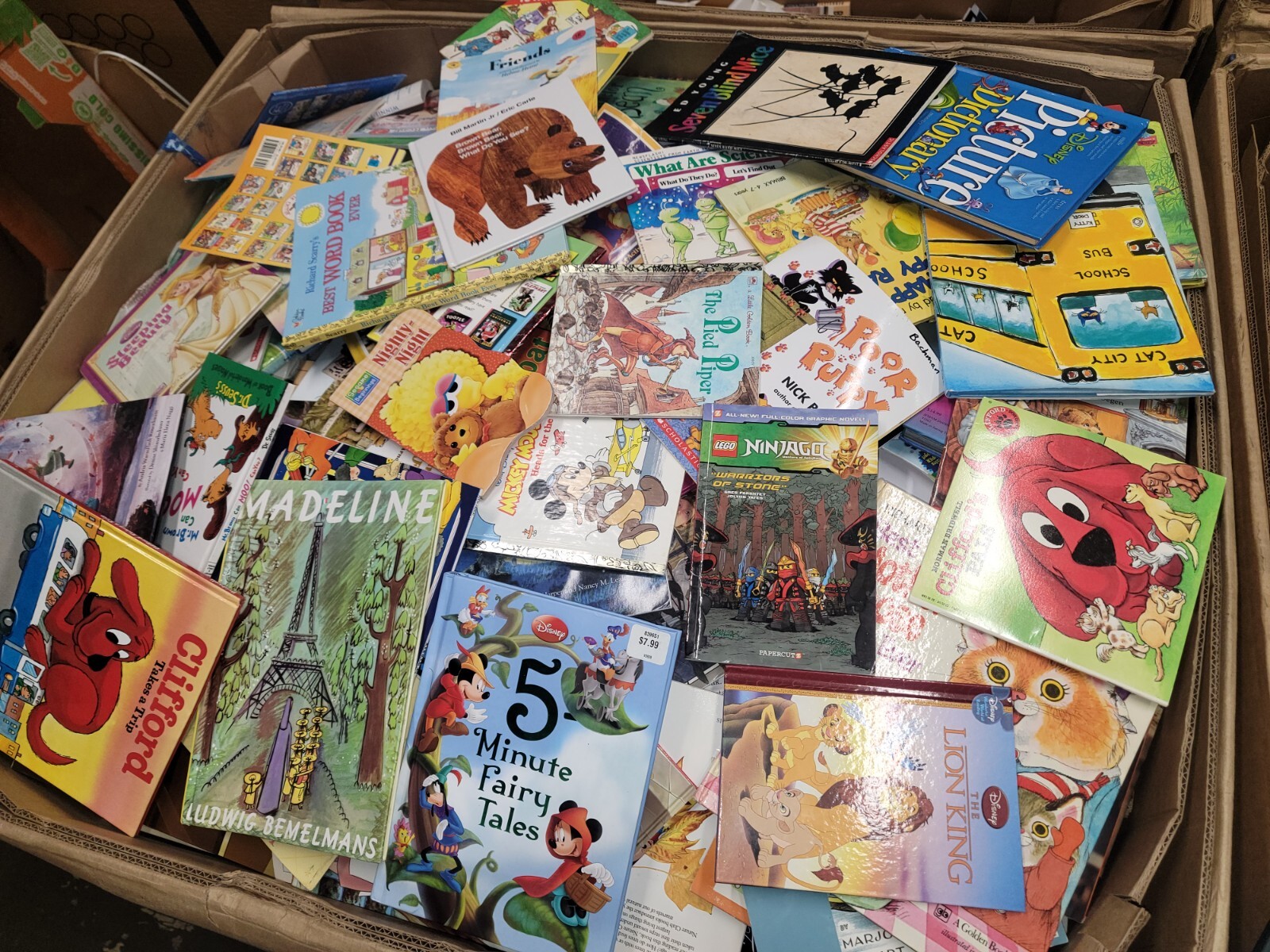 Lot of 120 Story Time Books Kids Picture Daycare Children MIX INSTANT COLLECTION