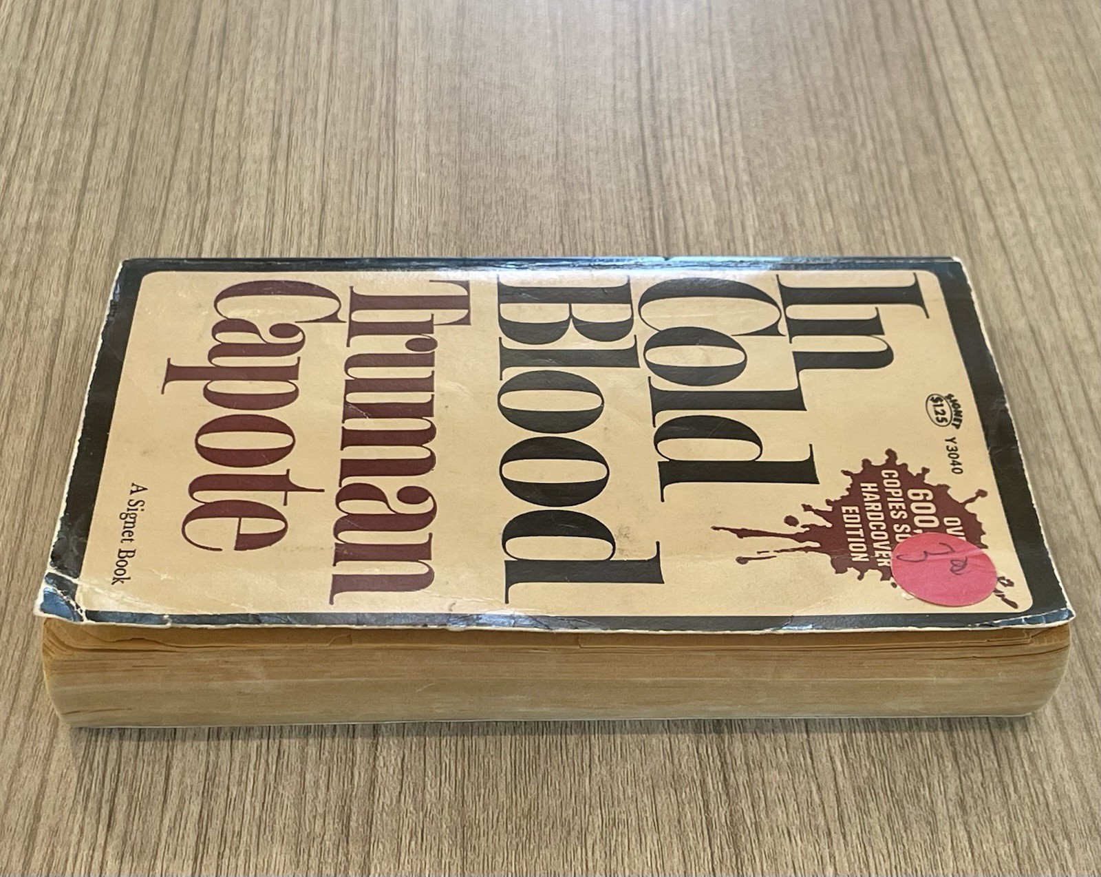 SIGNED (unauth) Truman Capote IN COLD BLOOD 1965 3rd Printing Paperback RARE