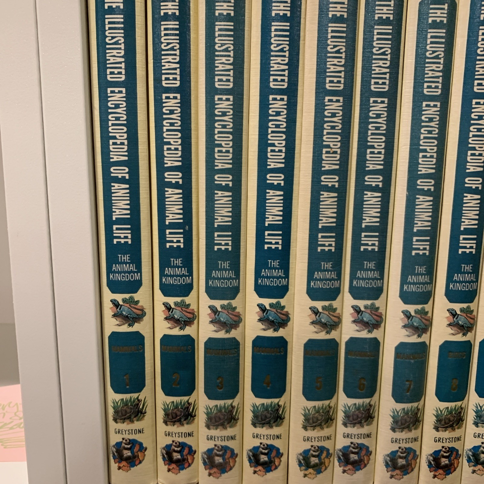 Illustrated Encyclopedia of Animal Life 16 Volume Set 1961 Greystone Press HC