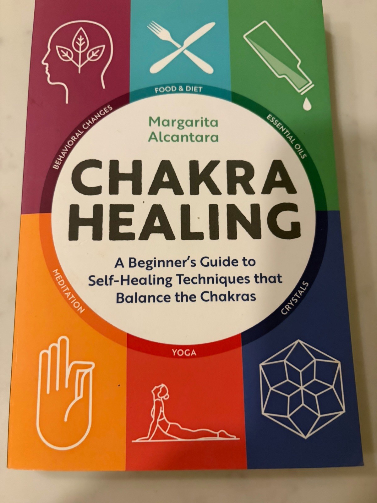 Chakra Healing by Margarita Alcantara – Paperback Self Healing Guide