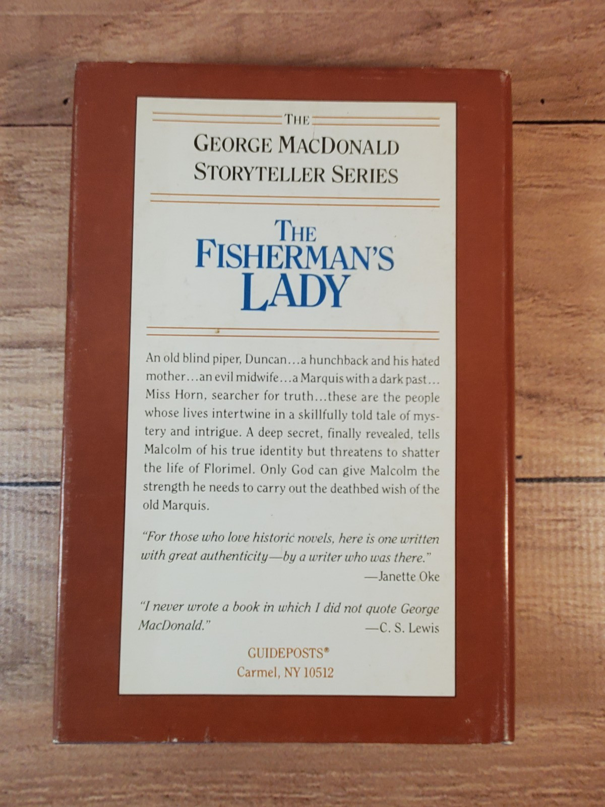 George MacDonald THE FISHERMAN’S LADY Rare Hardcover VTG 1982 Guideposts Ed.
