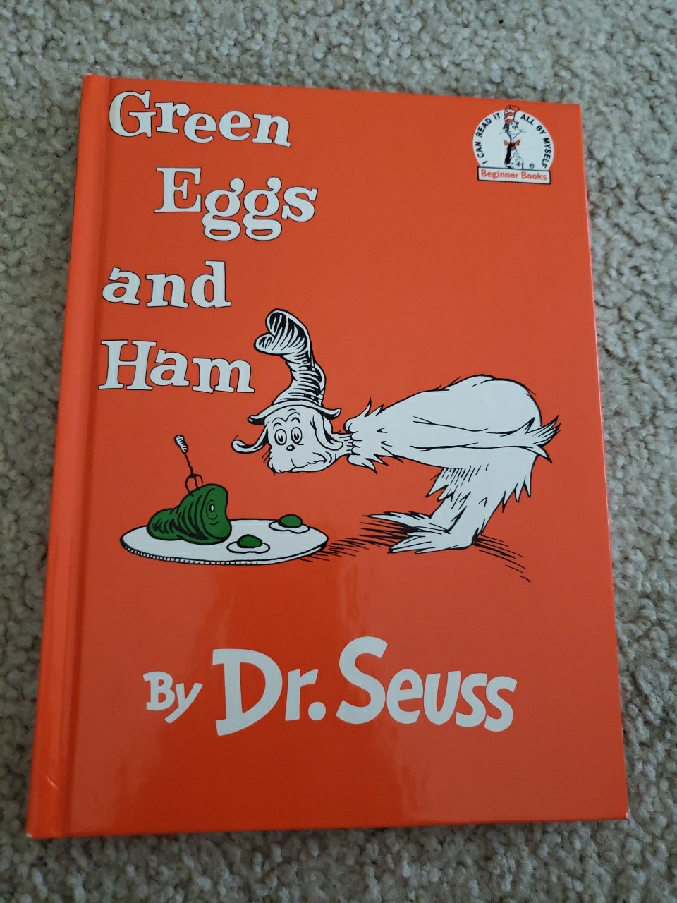 Dr. Seuss – Green Eggs and Ham Hardcover Beginner Books Illustrated Like New