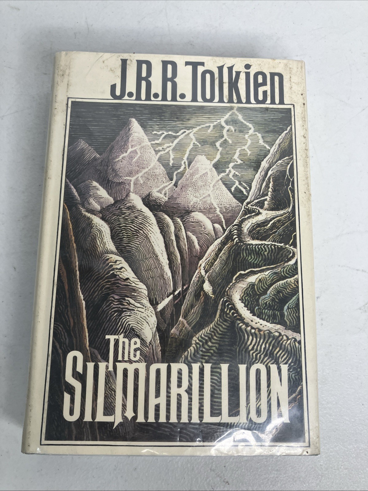 The Silmarillion 1st American Edition First Printing JRR Tolkien 1977 with map
