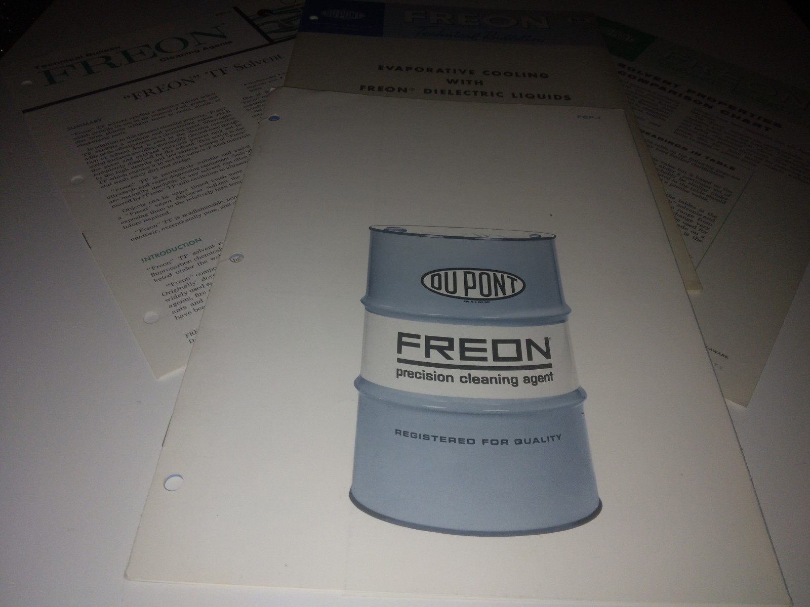 1963 Du Pont Freon Product Information Brochures 35 Pages Engineering Armstrong