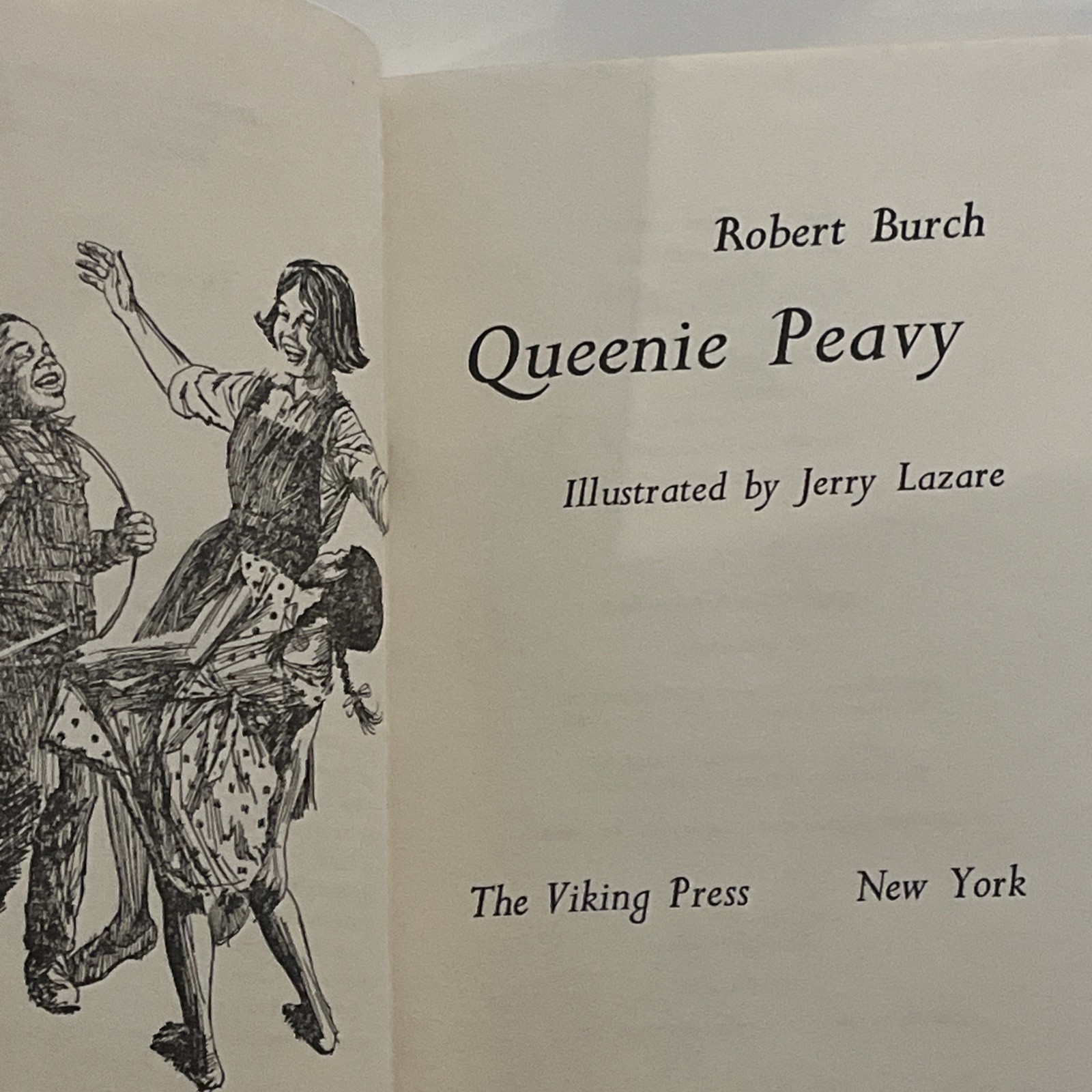Queenie Peavy by Robert Burch (1966 Weekly Reader Hardcover)