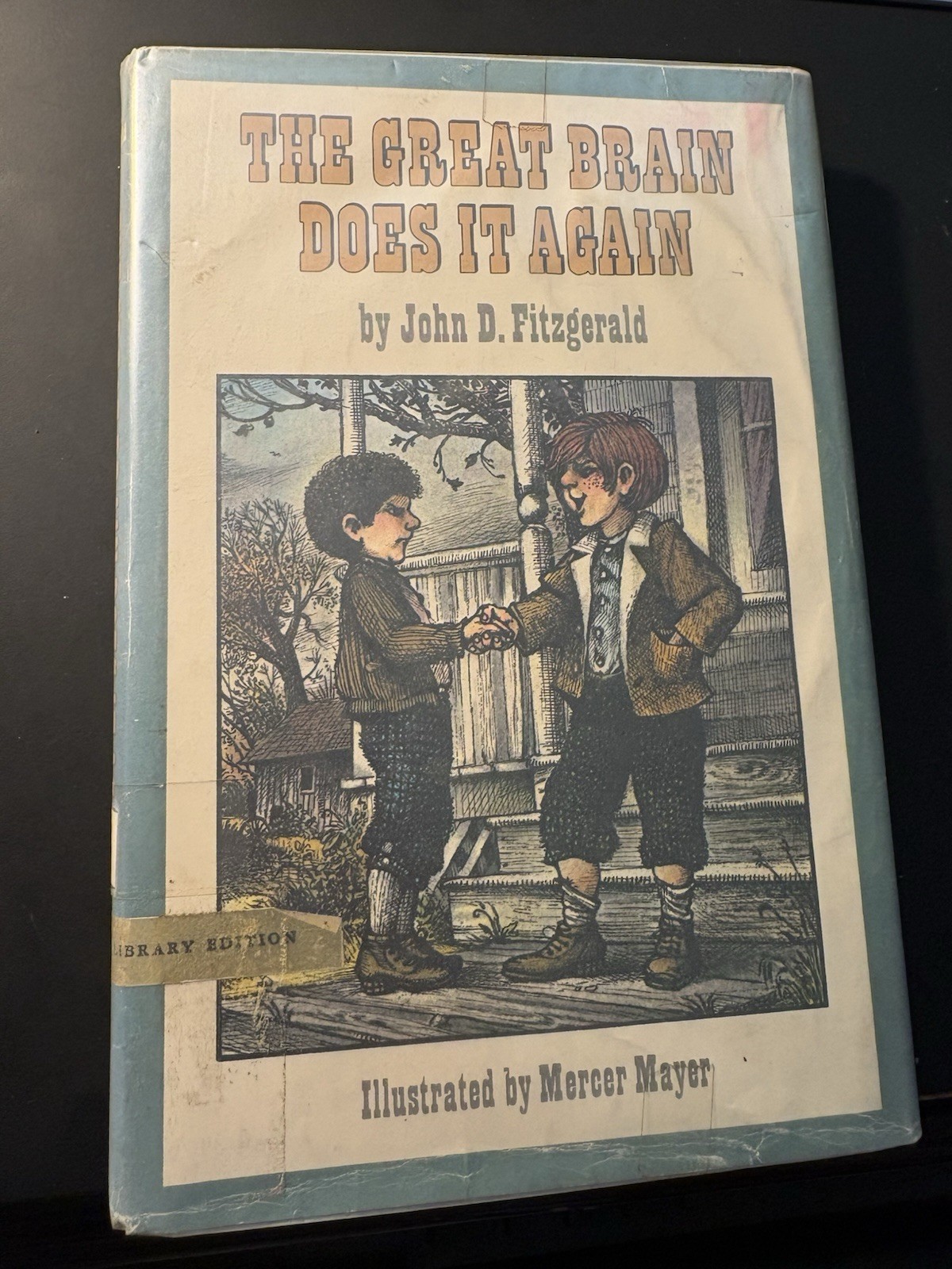 The Great Brain Does It Again 1975 First Edition Fifth Printing Hardback