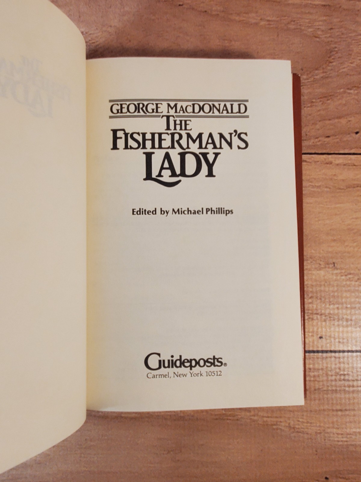 George MacDonald THE FISHERMAN’S LADY Rare Hardcover VTG 1982 Guideposts Ed.