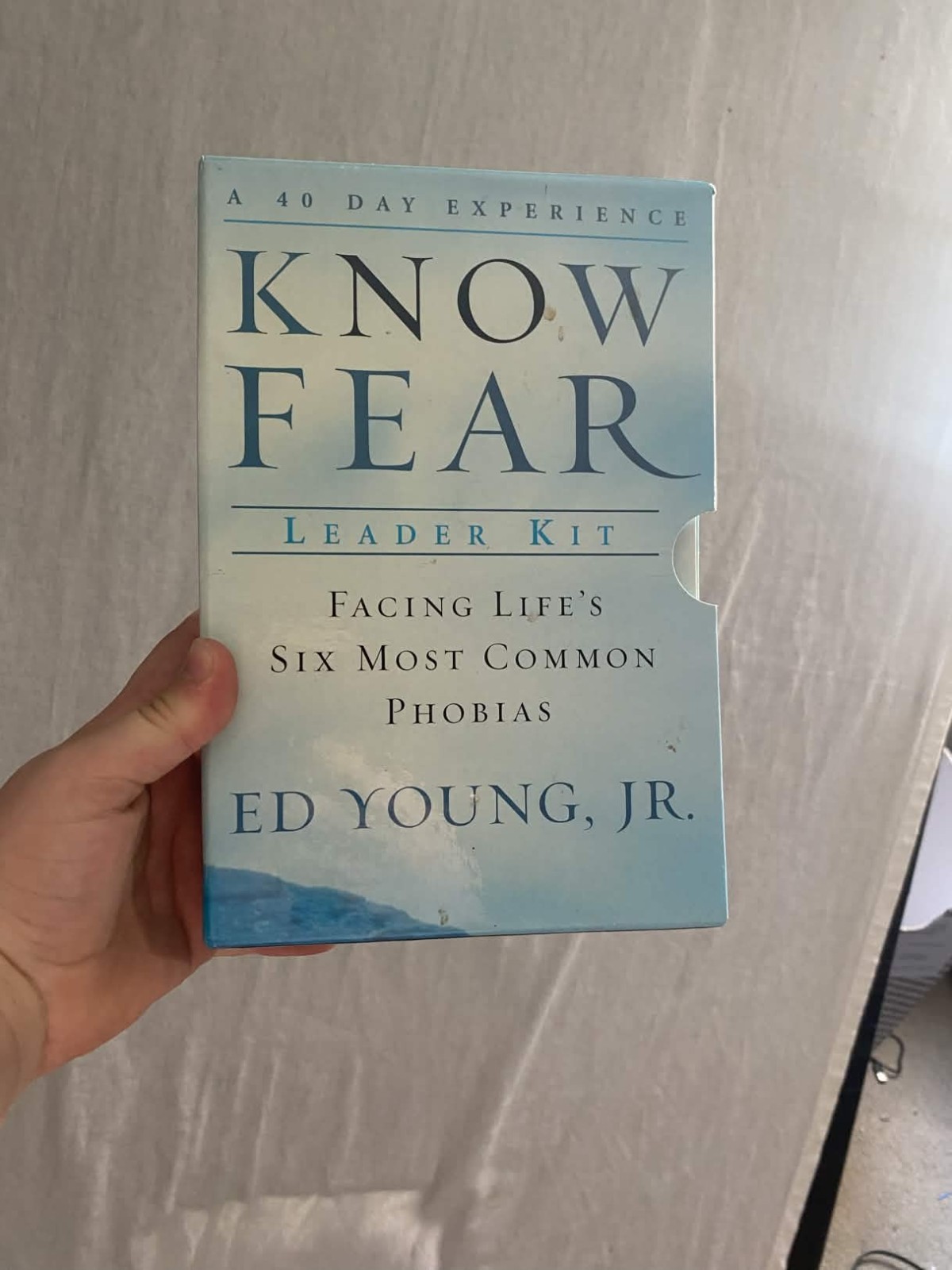 Ed Young Jr Know Fear Leader Kit 40 Day Experience Christian Small Group Study