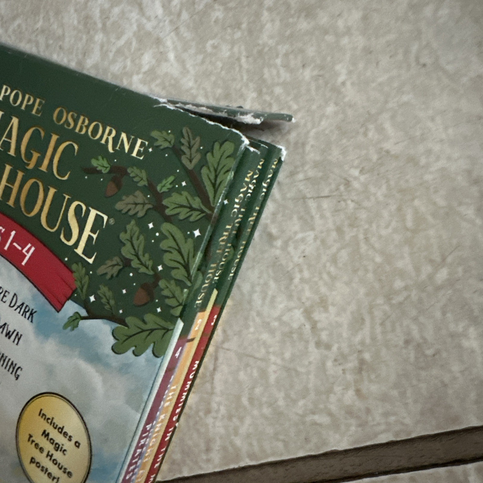 Magic Tree House Books 1-4 Boxed Set by Mary Pope Osborne (2001, Uk-Trade Paper)