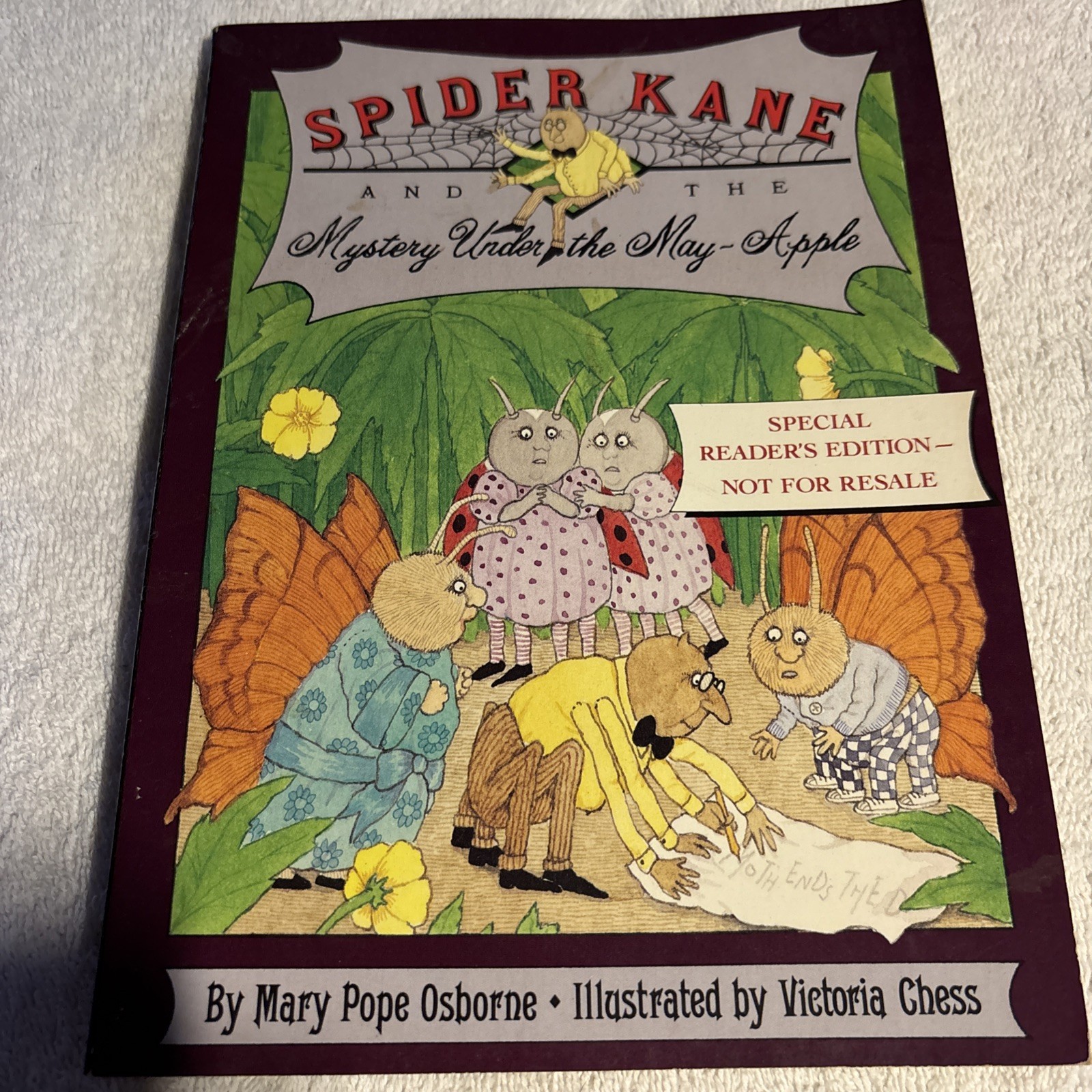 Spider Kane Mystery Under The May Apple. Special Readers Edition