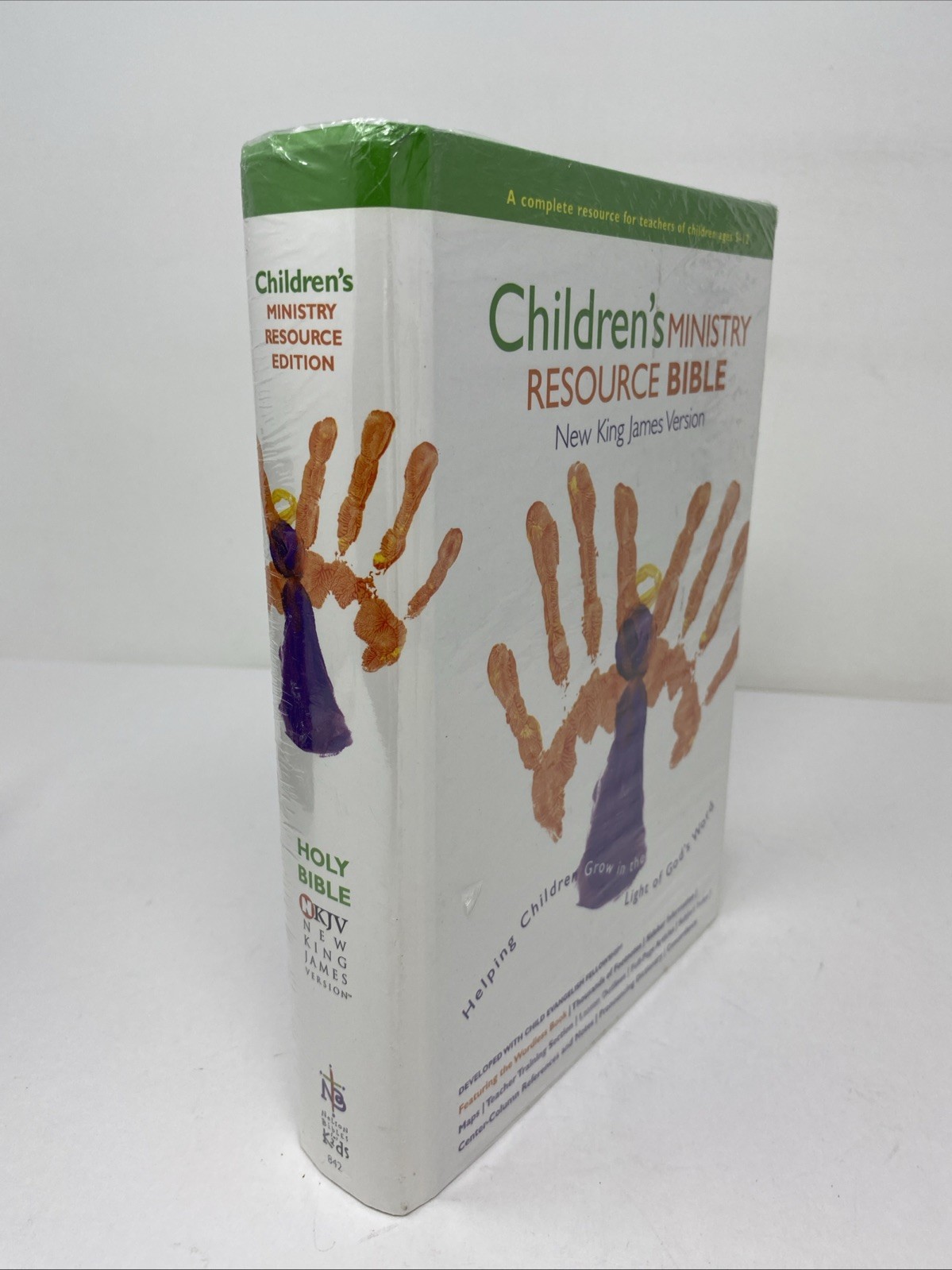 Children’s Ministry Resource Bible NKJV Helping Children NEW SEALED w/ Shelfwear