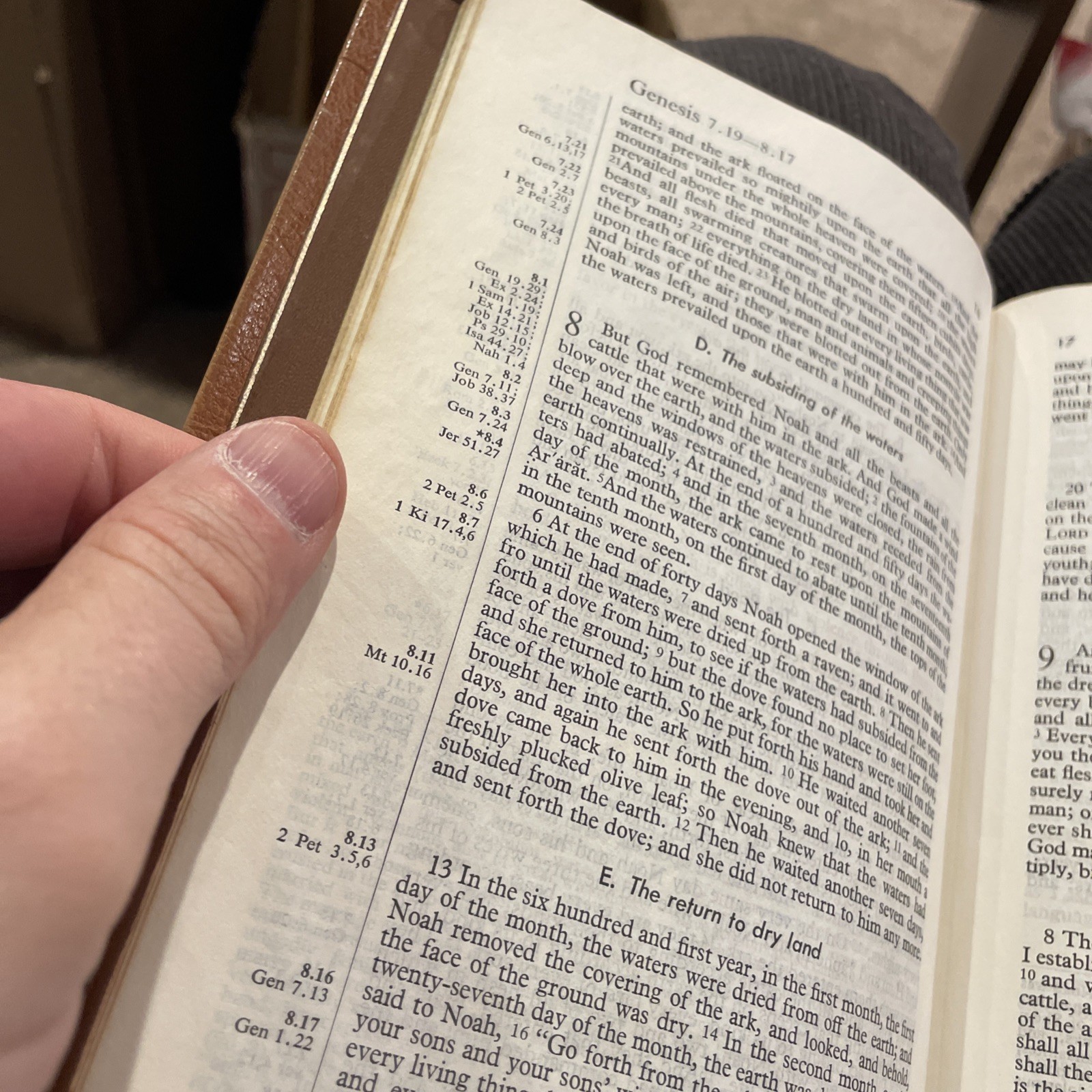 Harper Study Bible, RSV Tan Genuine Top Grain Leather