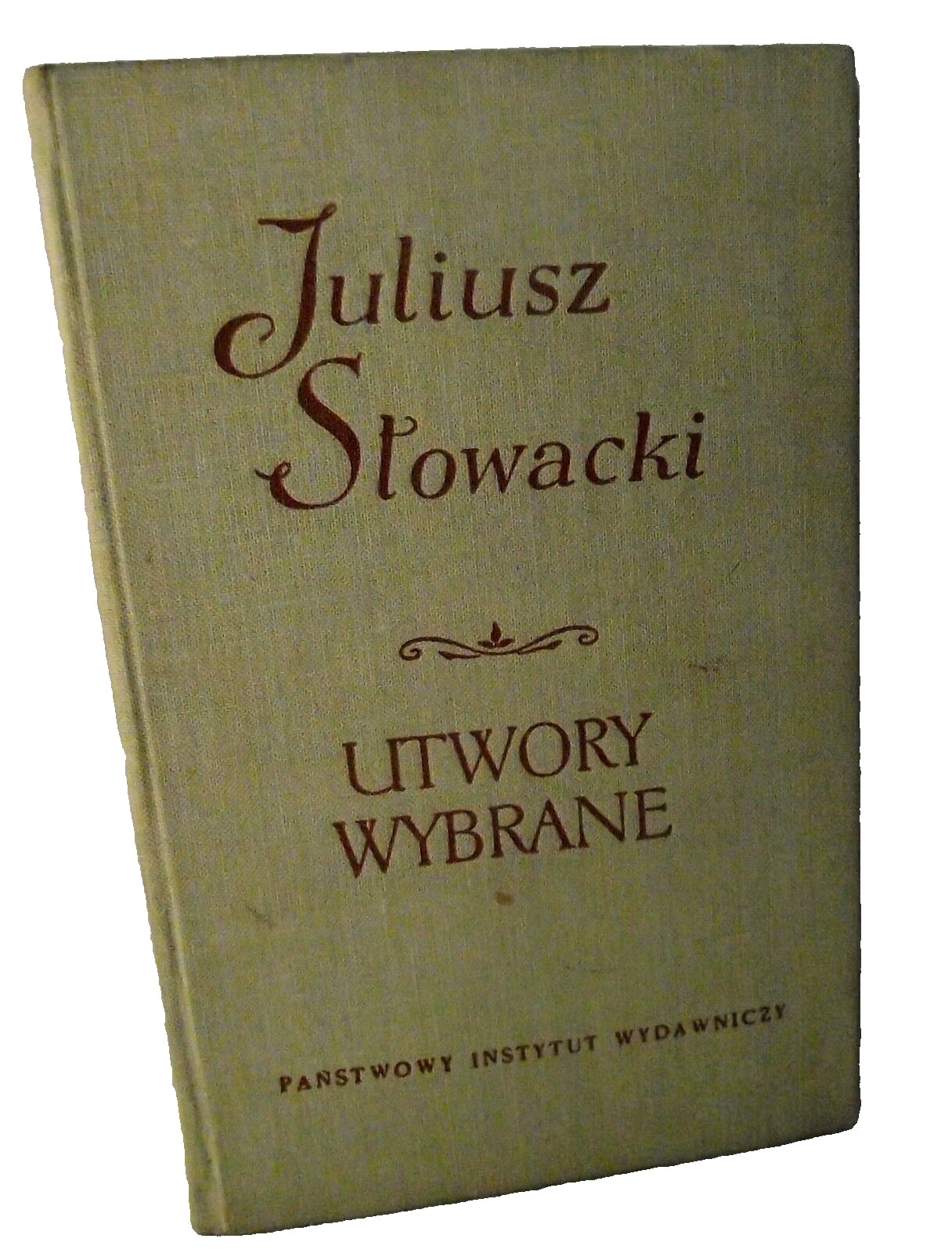 1959 Poland Juliusz Stowacki Utwory Wybrane Songs Poems Poetry Polish Vol 1