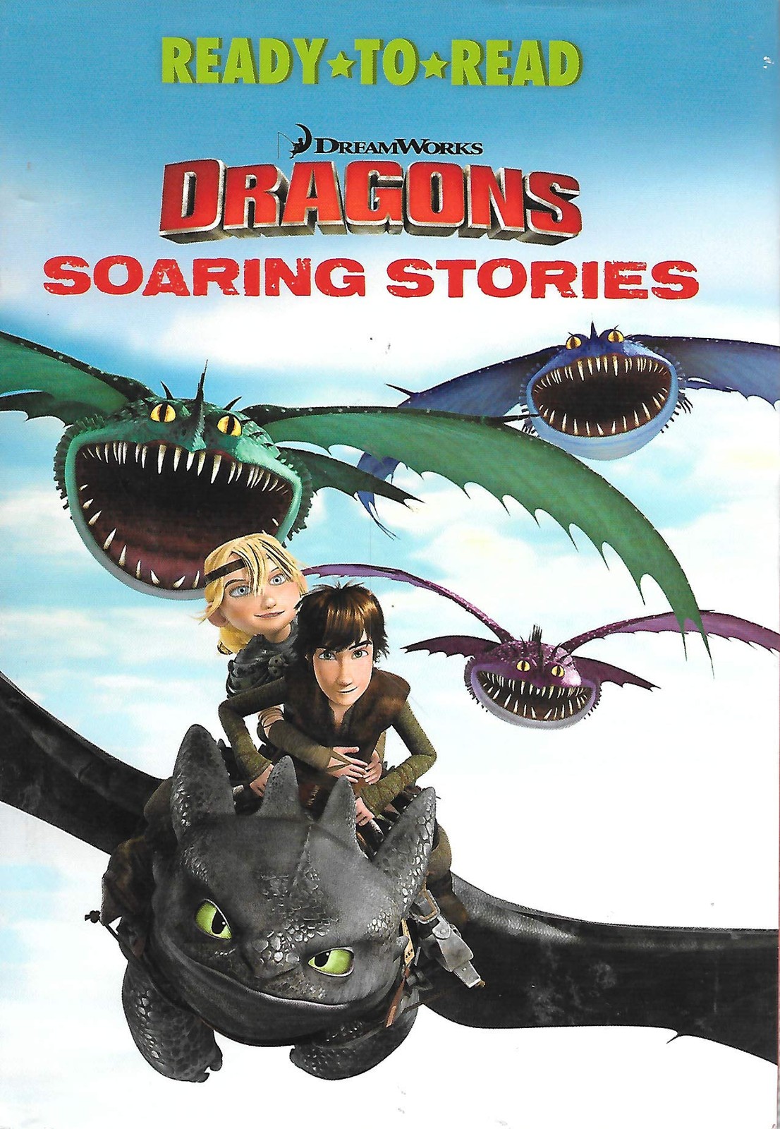 Ready-to-Read Dreamworks Dragons Soaring Stories – hardcover Varied
