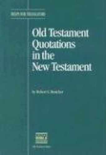 Old Testament Quotations in – Paperback, by United Bible Societies – Very Good