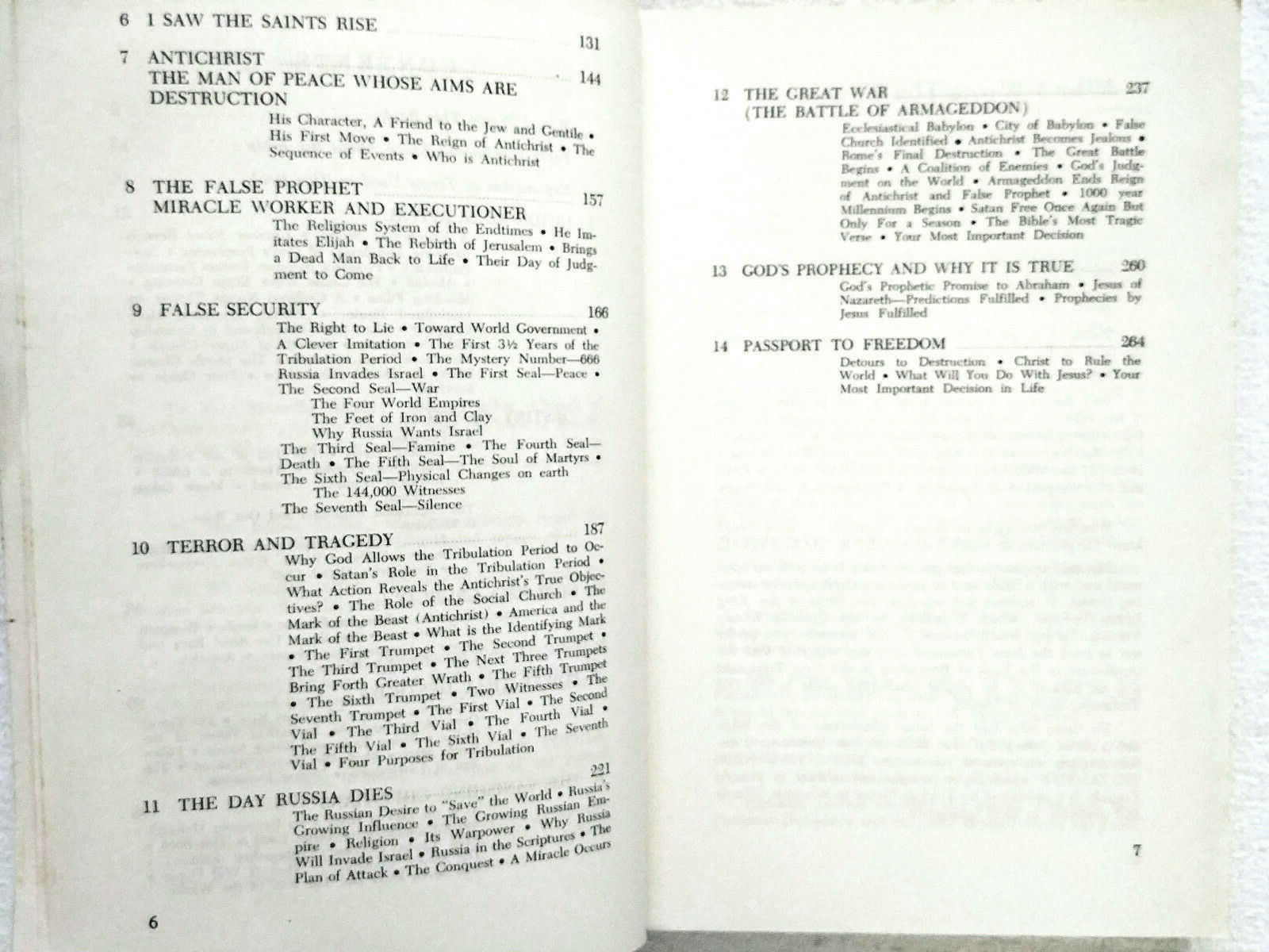 How the World Will End GUIDE to SURVIVAL Salem Kirban 1969 Fundamentals of Faith