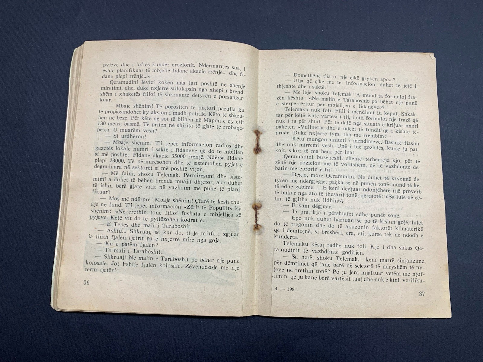 OLD ALBANIA BOOK-KOLEC PEPA-PUNE SHKRONJASH-TREGIME HUMORISTIKE-1976-COMMUNISM