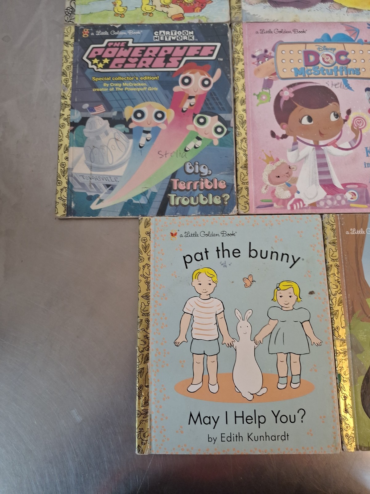 Little Golden Books Lot Of 11 90s & 2010s Disney Printed In USA
