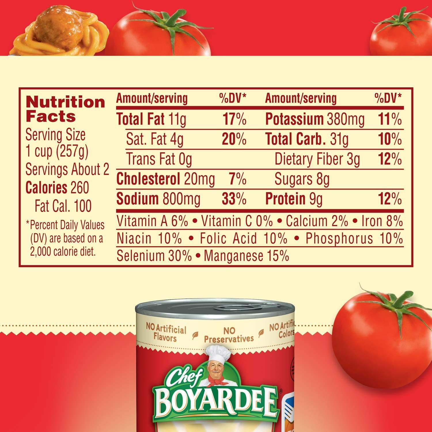 Hearty Spaghetti and Meatballs, 14.5 oz Can – Fast and Nutritious Meals – 2 Pack