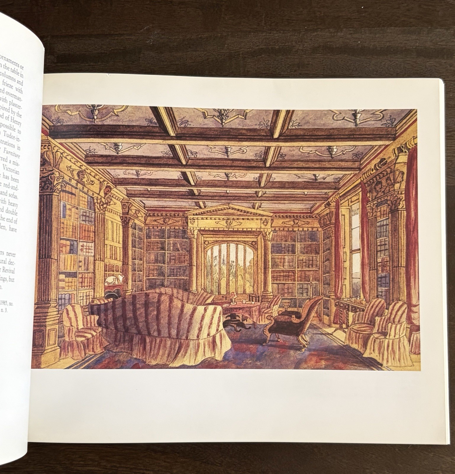 An Album of 19th Century Interiors Watercolors From Two Private Collections 1992