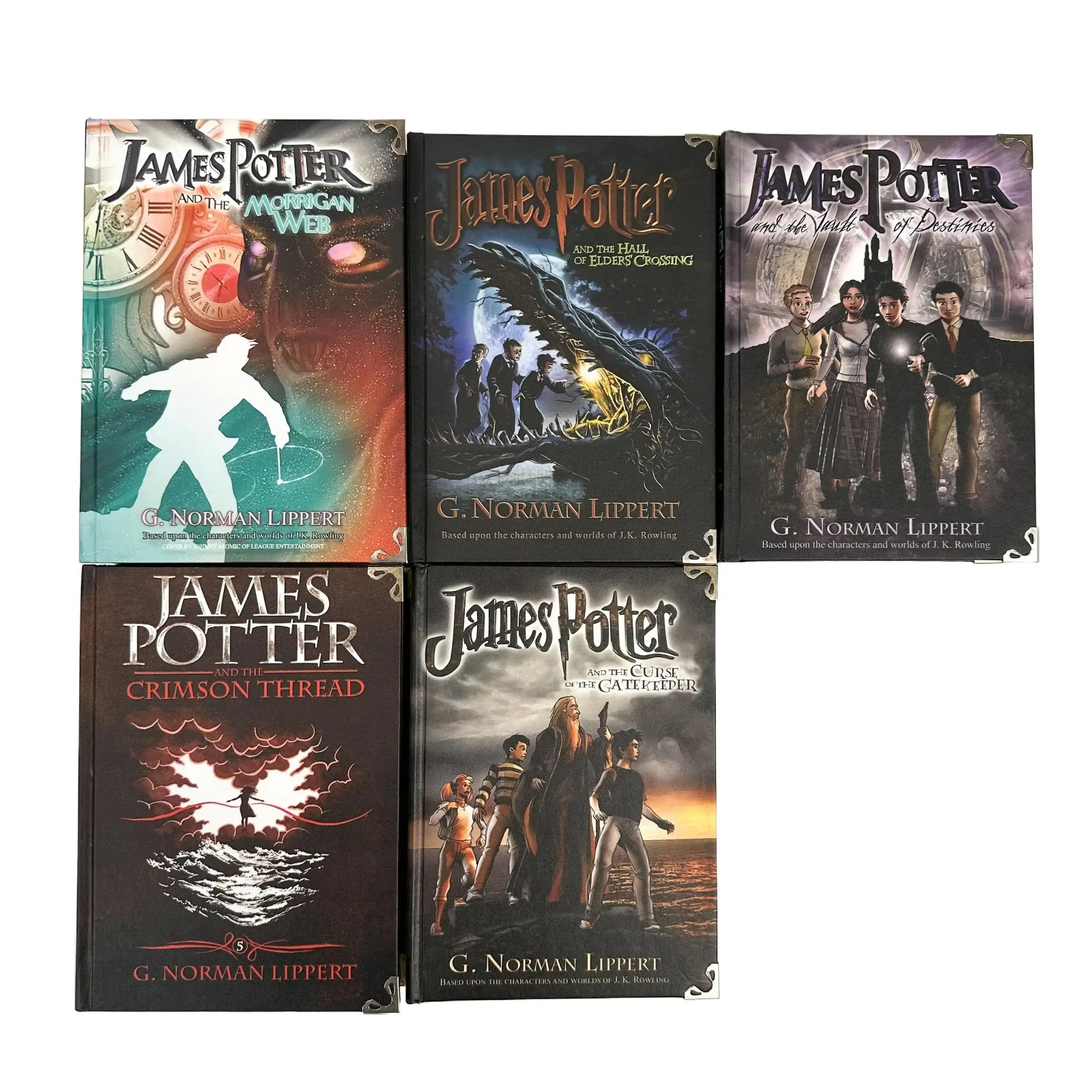 James Potter Books 1-5 Hardcover Magic Fantasy Series Choose Cover