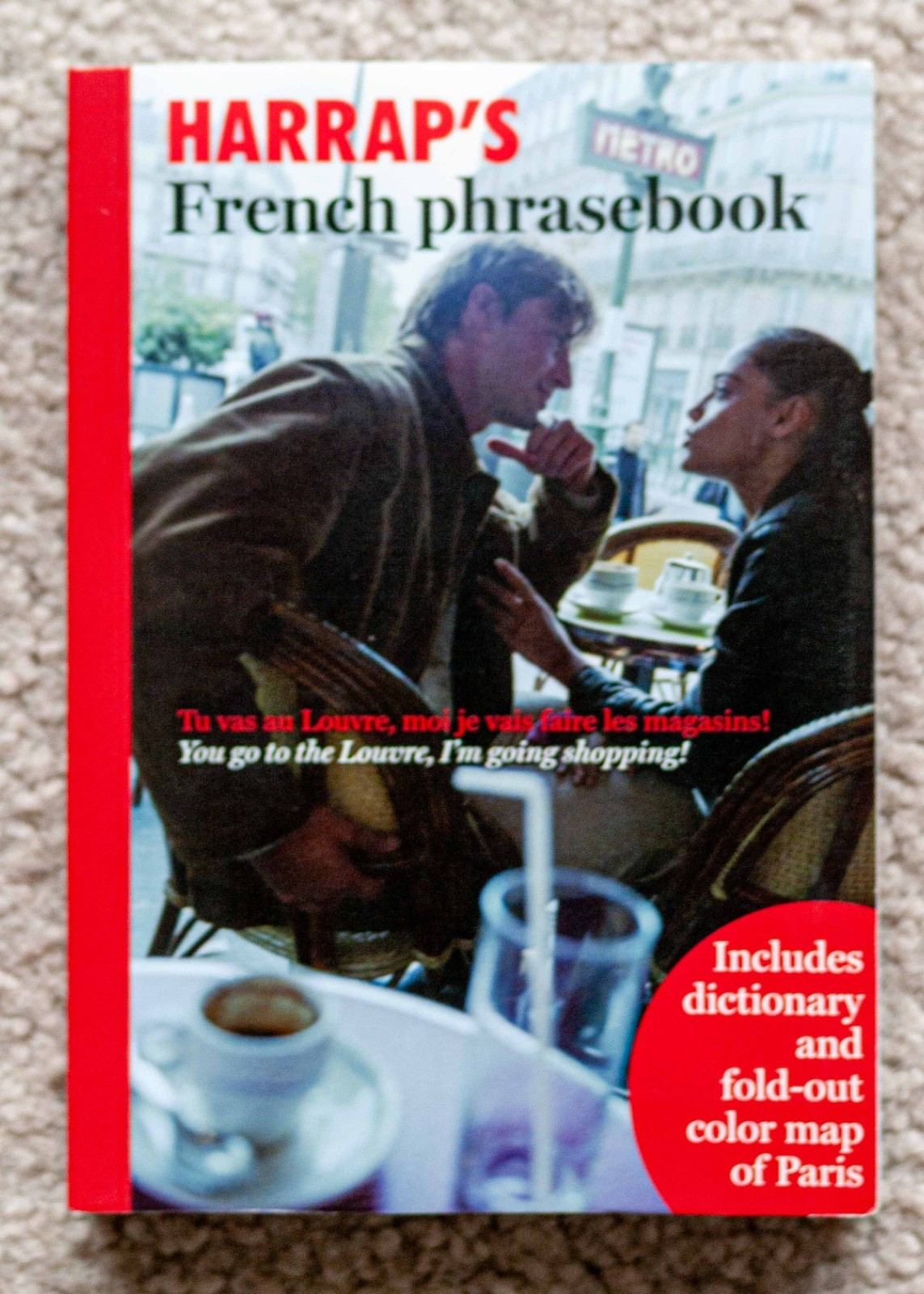 Harrap’s French Phrasebook – Paperback (pocket-sized), 191 pages