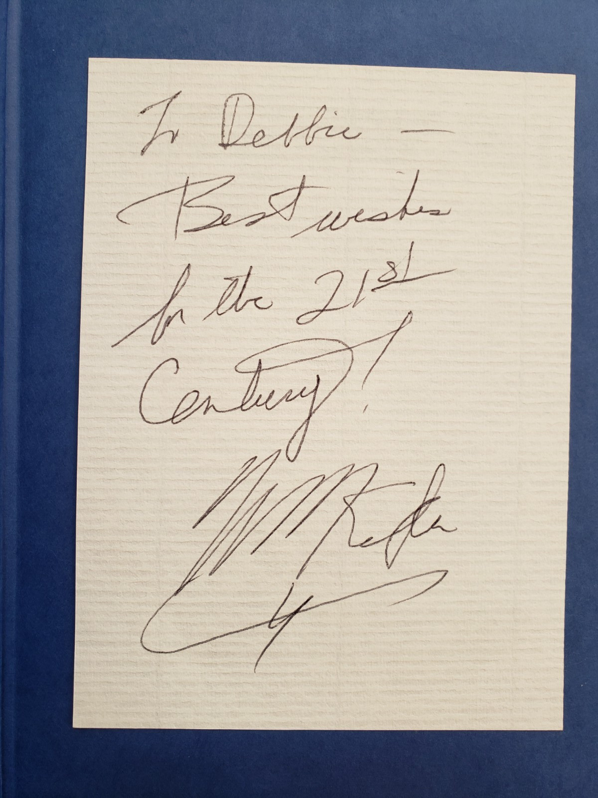 Michio Kaku, VISIONS *SIGNED* 1997 HCDJ First Edition/First Printing, Nice Copy!