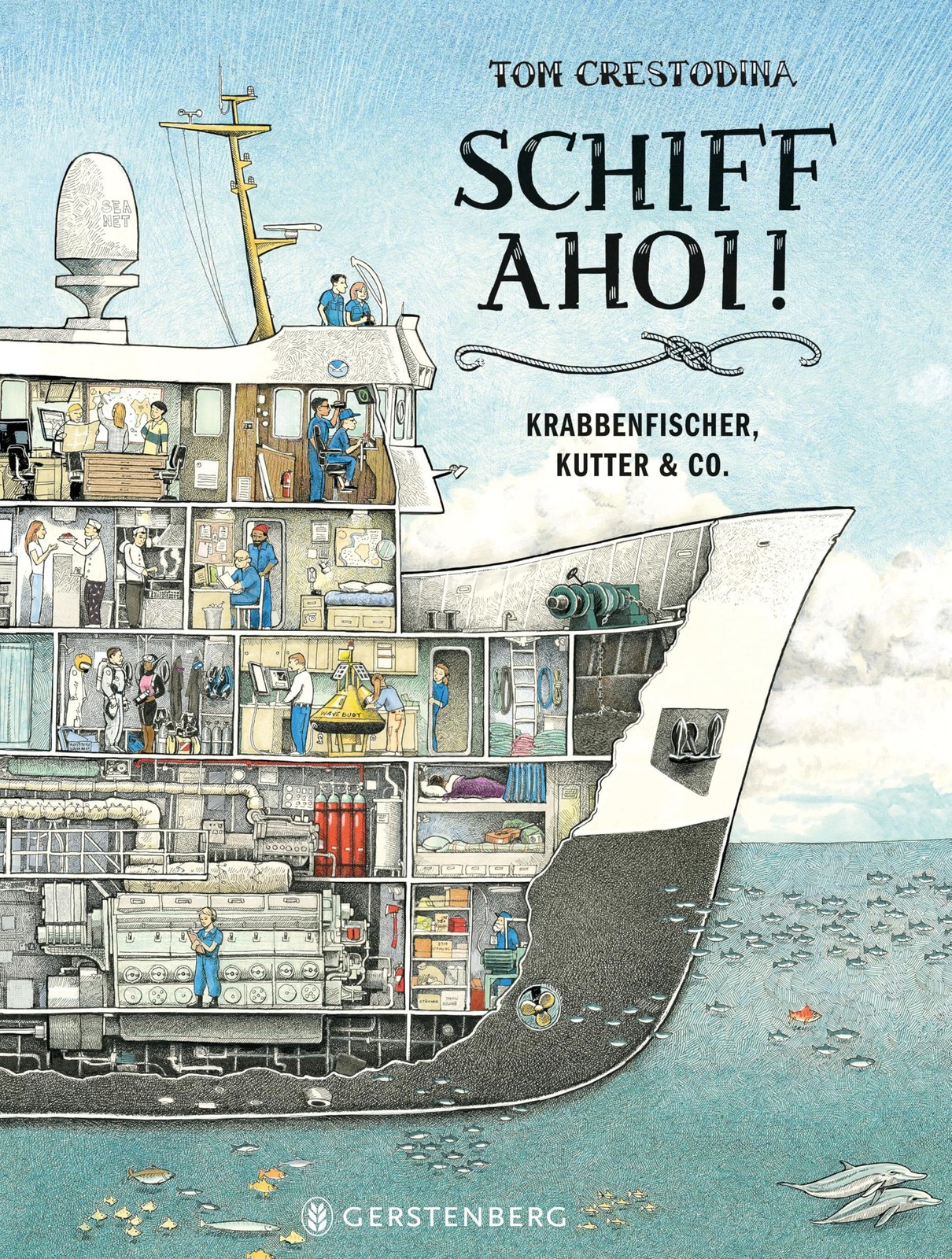 Margot Wilhelmi Tom Cr Schiff ahoi!: Krabbenfischer, Kutt (Hardback) (UK IMPORT)