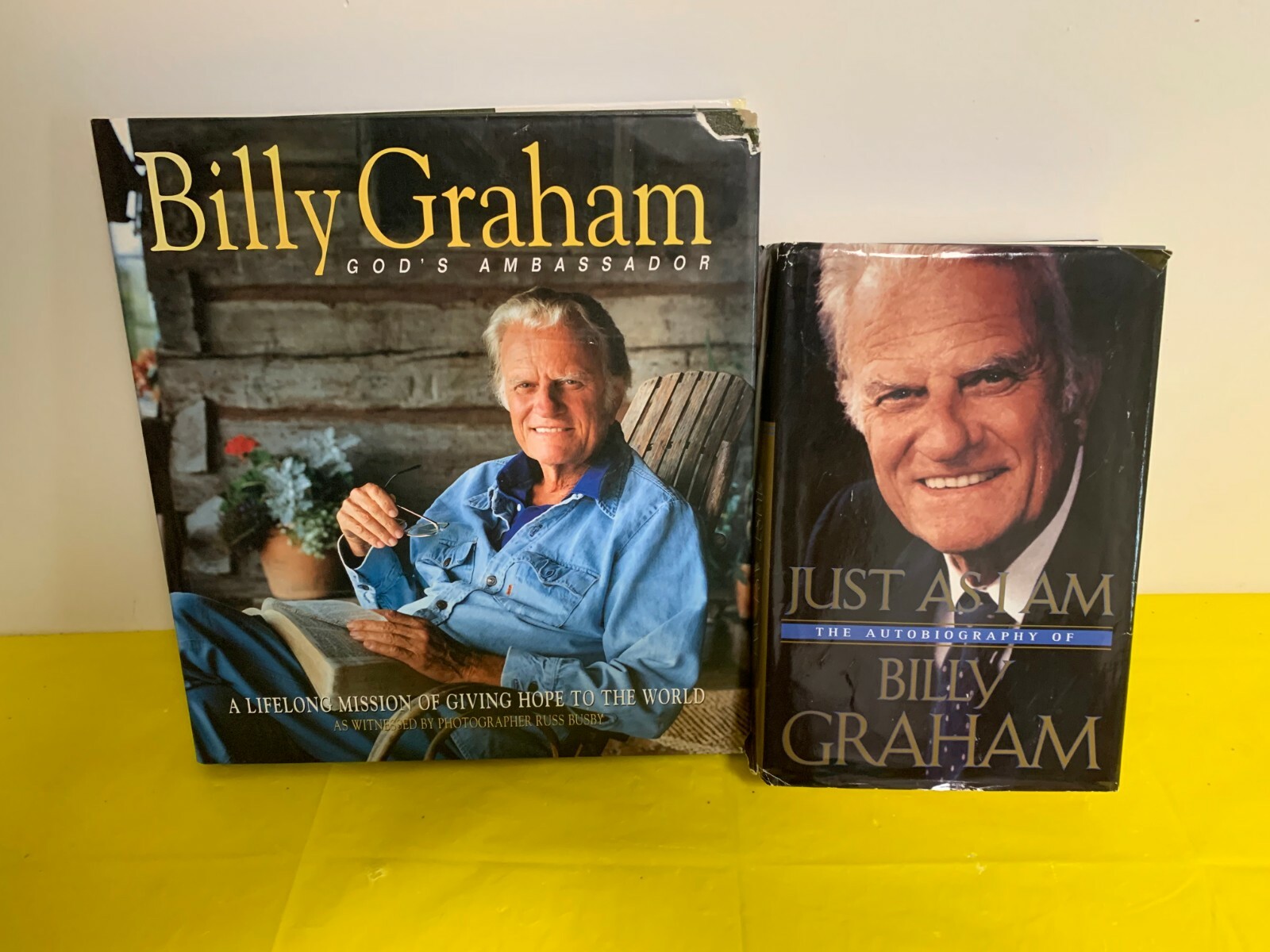 Billy Graham, God’s Ambassador and Autobiography – Just as I am