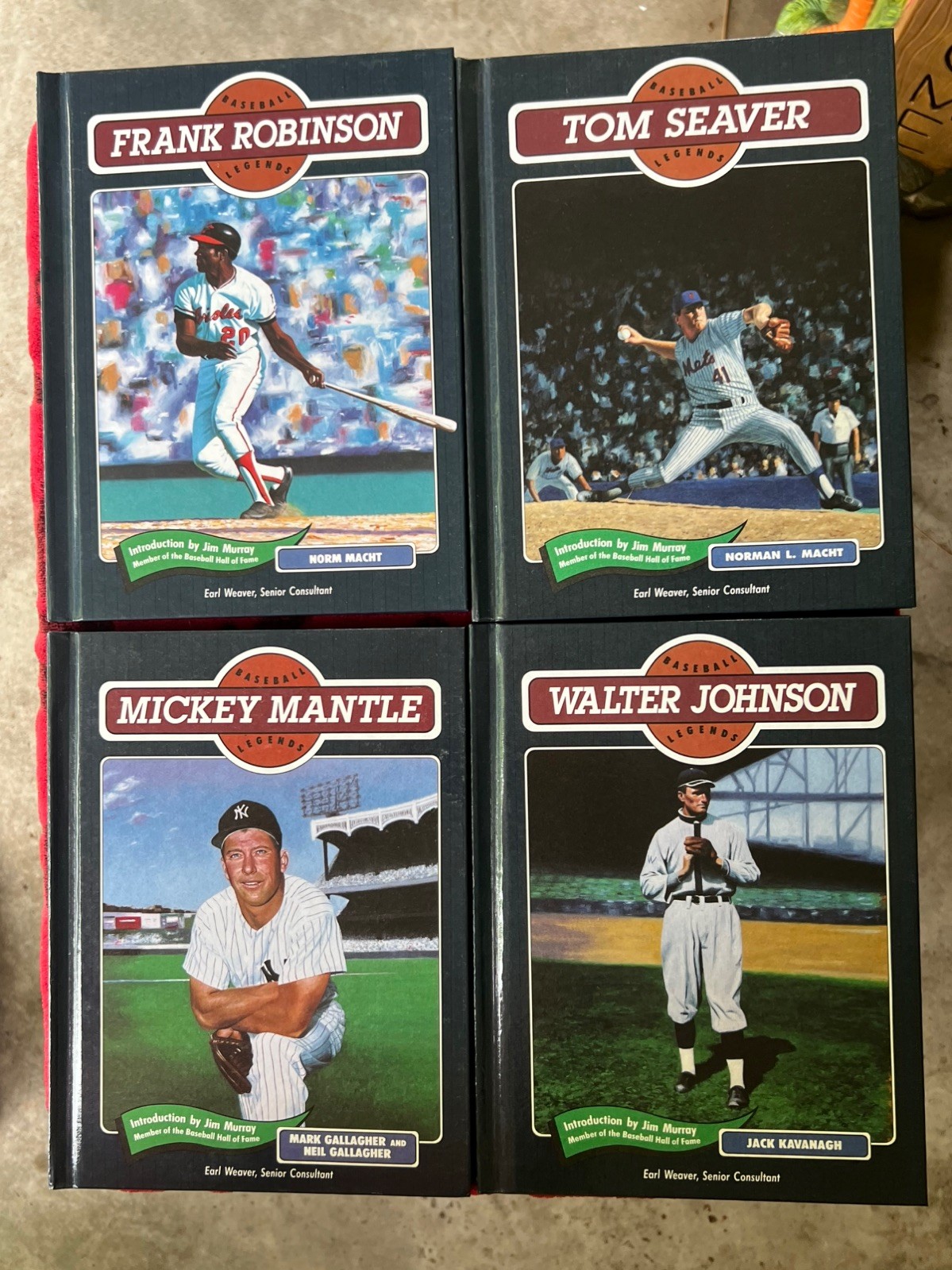 Baseball Legends Chelsea House Publishers Earl Weaver MLB Hall of Fame 16 Books
