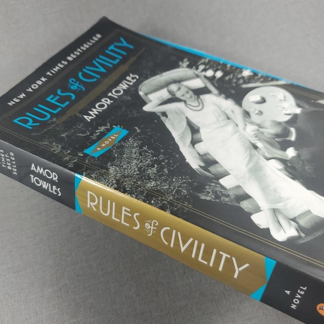 Rules of Civility by Amor Towles 2011 Trade Paperback Book