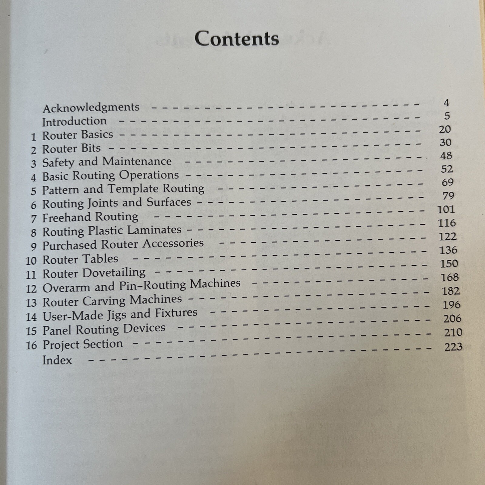 ROUTER HANDBOOK by Patrick Spielman 1983 Hardcover Good Condition WOODWORKING
