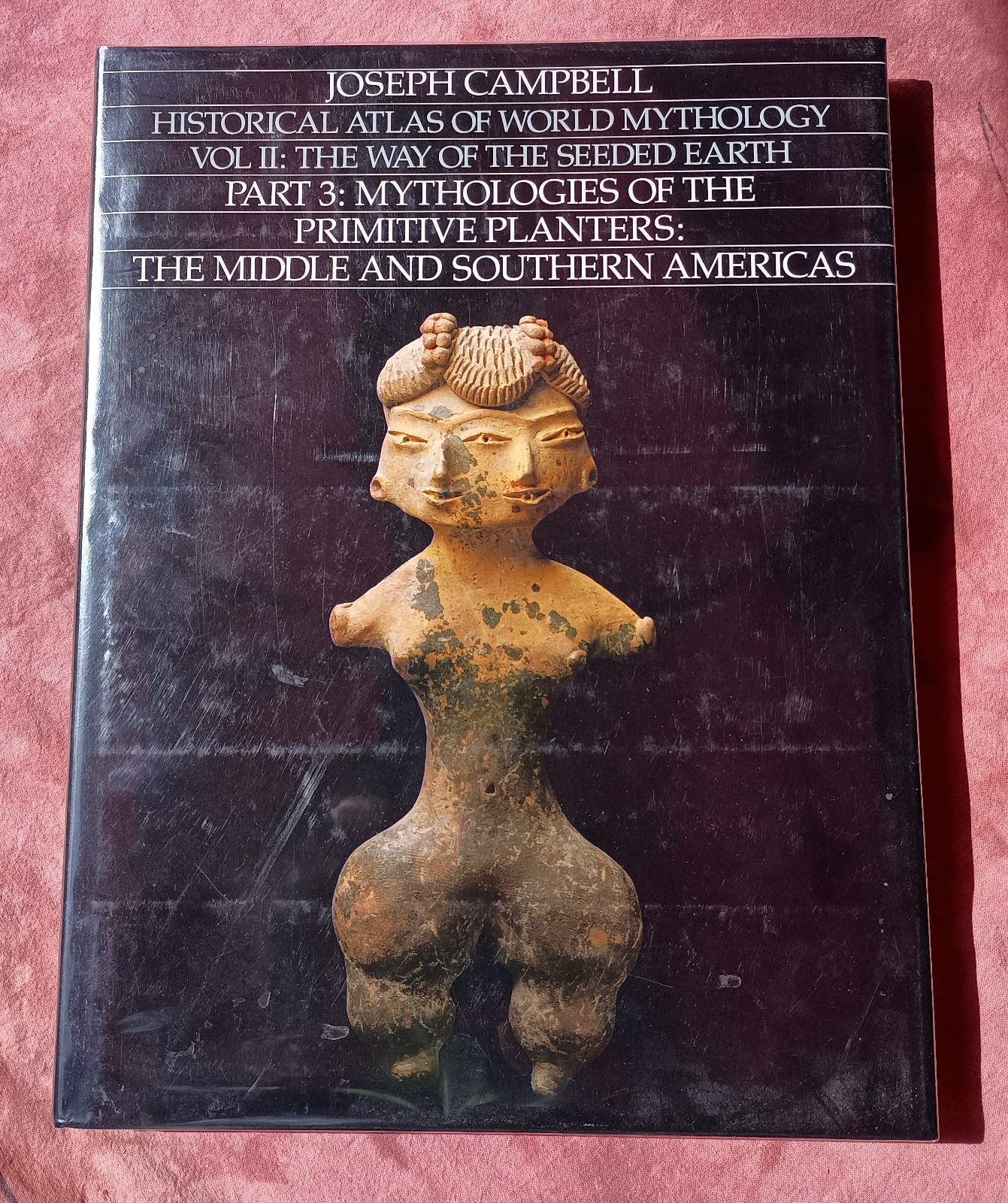Lot of 5 Joseph Campbell HISTORICAL ATLAS OF WORLD MYTHOLOGY 5 Books