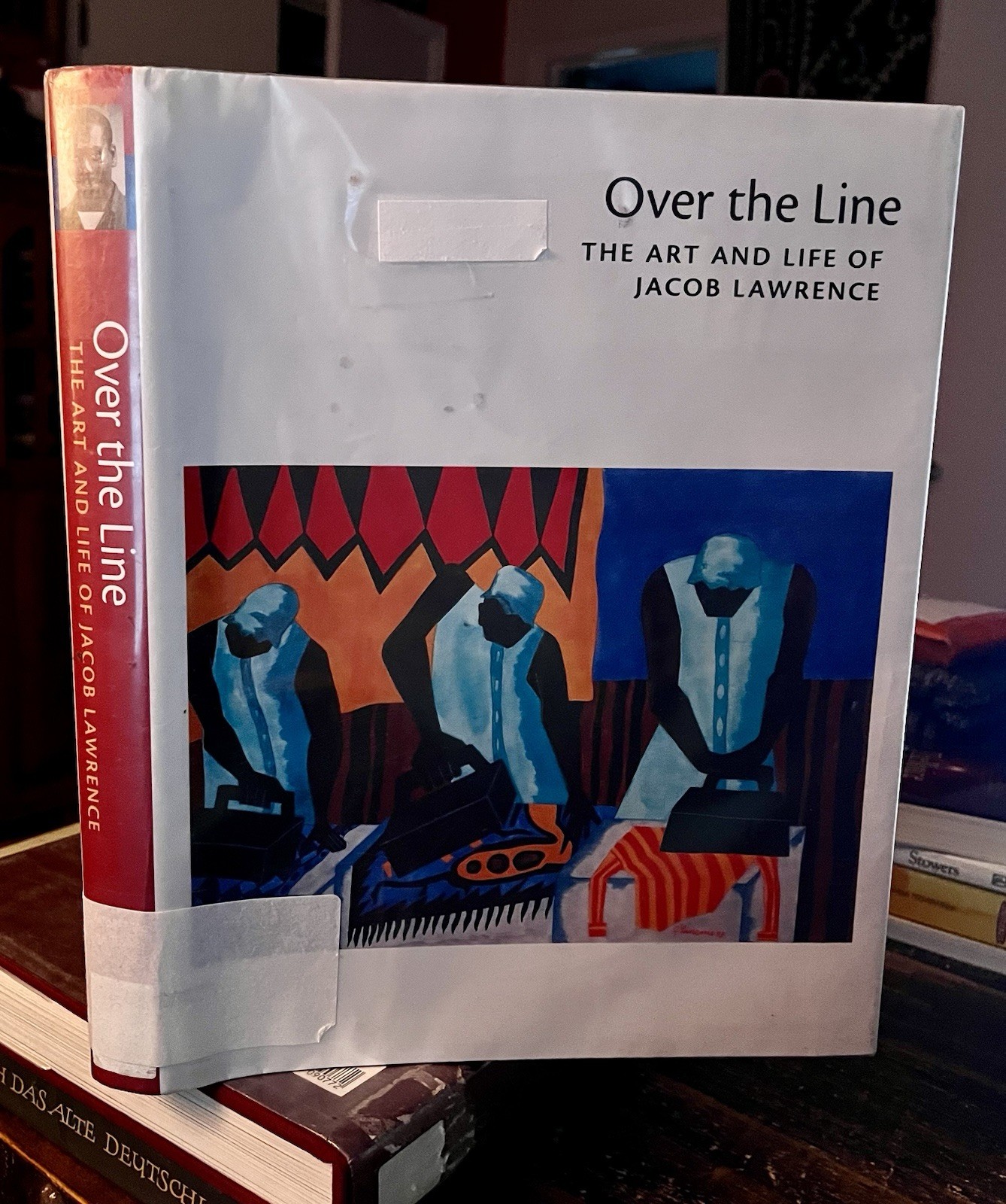 Over the Line : The Art and Life of Jacob Lawrence African American Artist HC