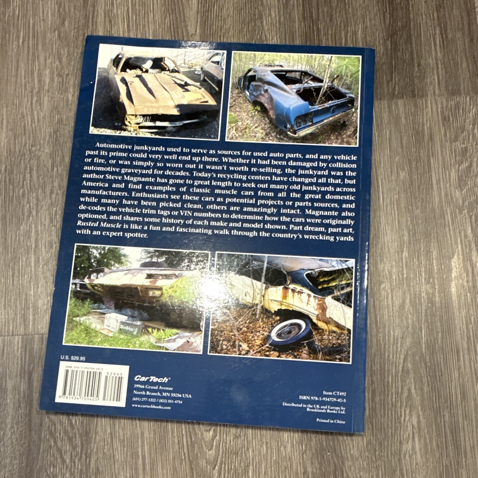 Steve Magnante Rusted Muscle Paperback Book CarTech (English)