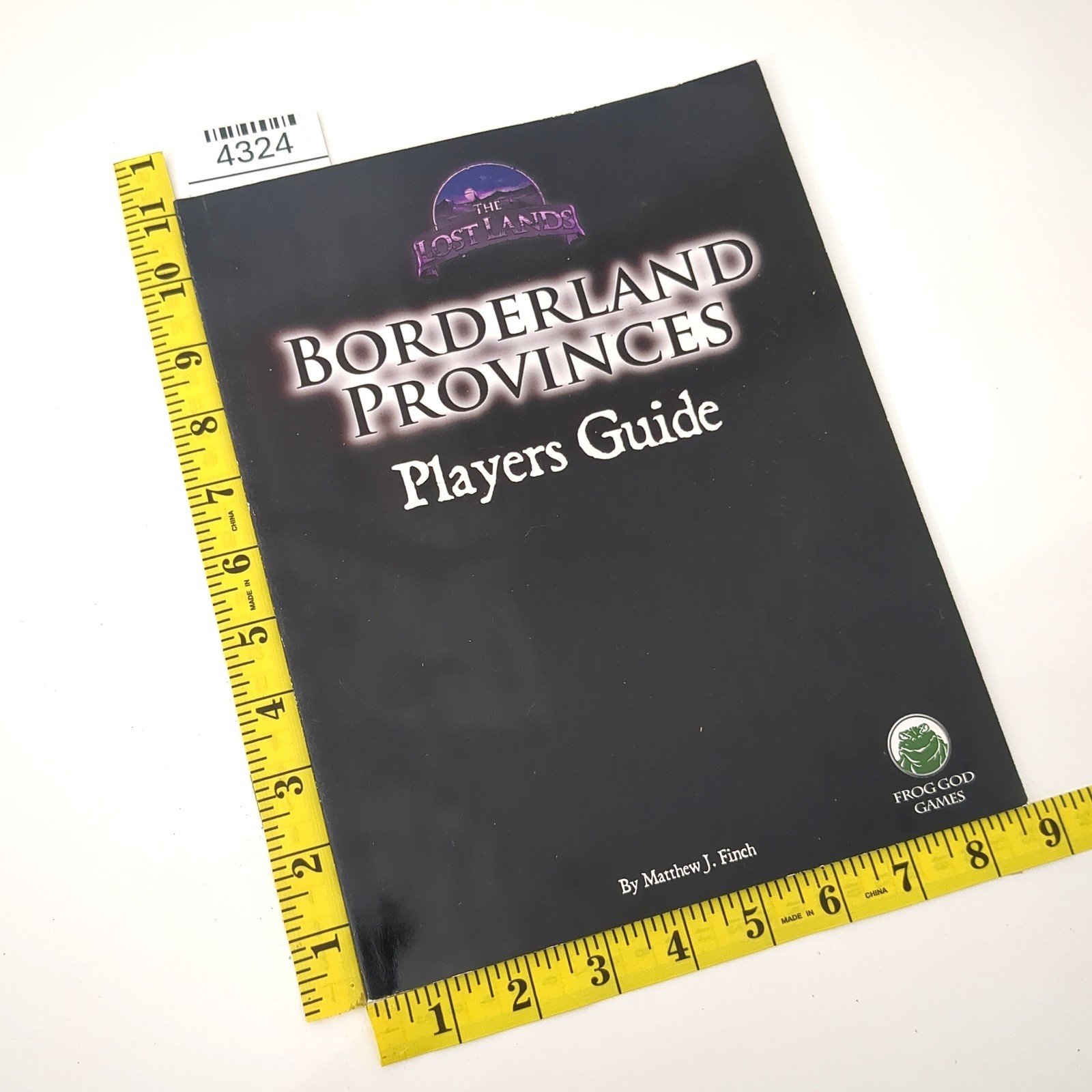 Borderland Provinces Players Guide Frog God Games The Lost Lands Matthew Finch