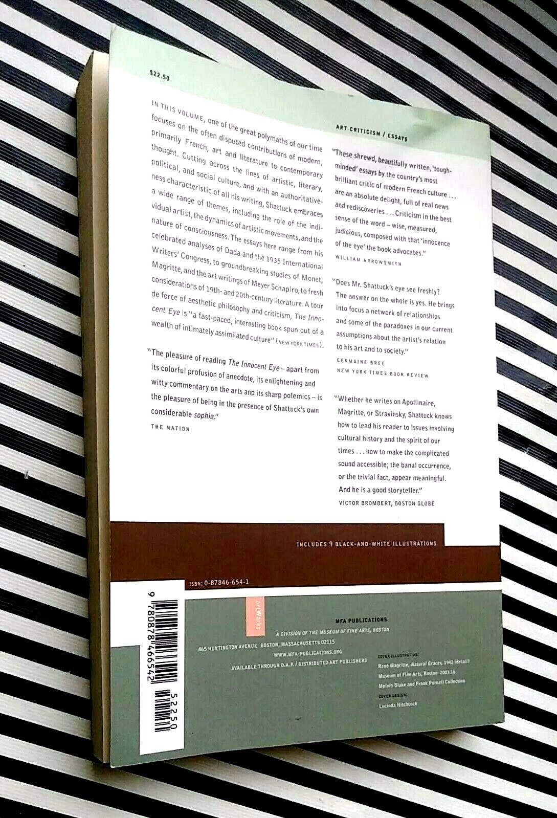 Roger Shattuck The Innocent Eye by Roger Shattuck Paperback Self Help Bestseller