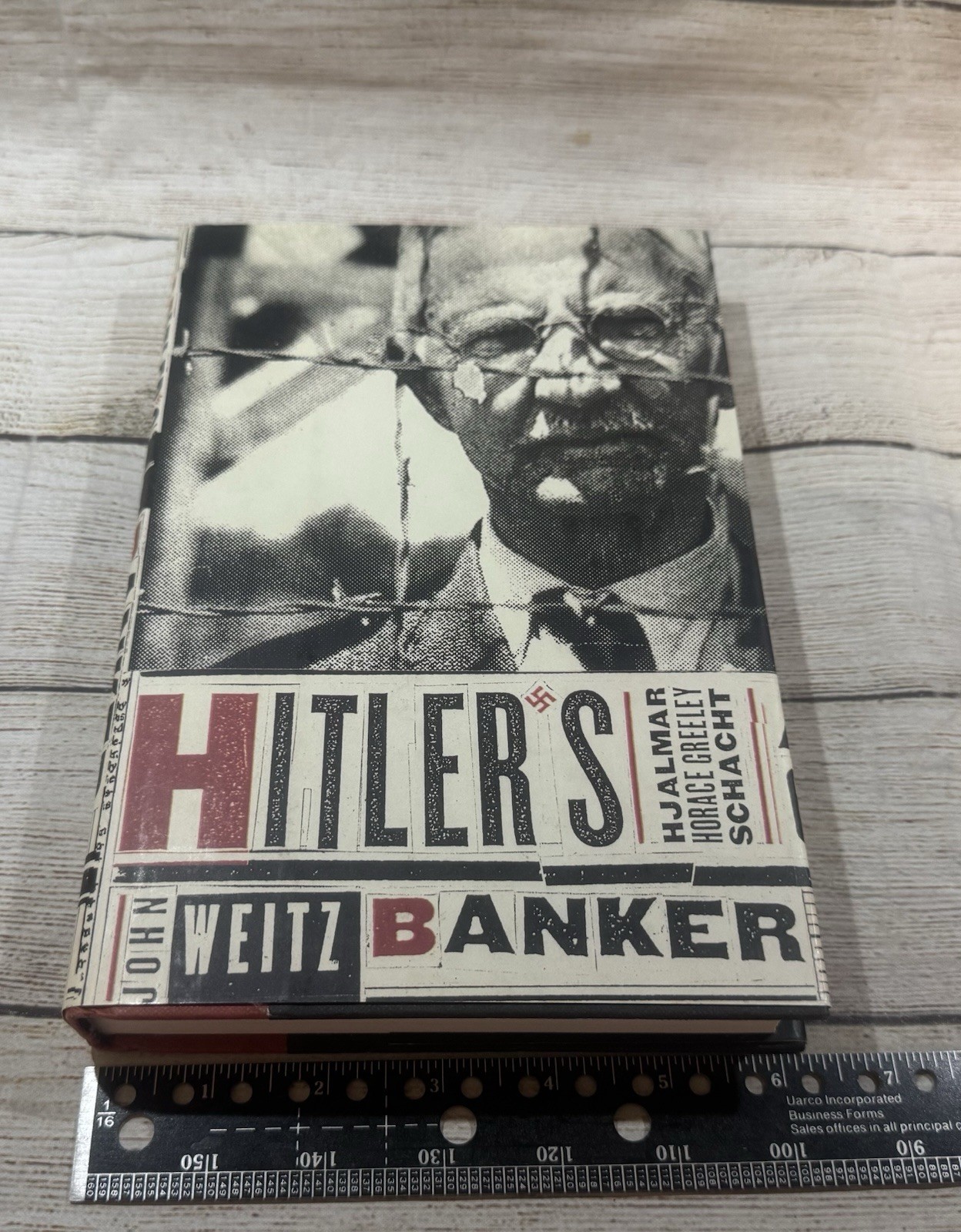 Hitler’s Banker John Weitz Hjalmar Horace Greeley Schacht Hardcover EXCELLENT