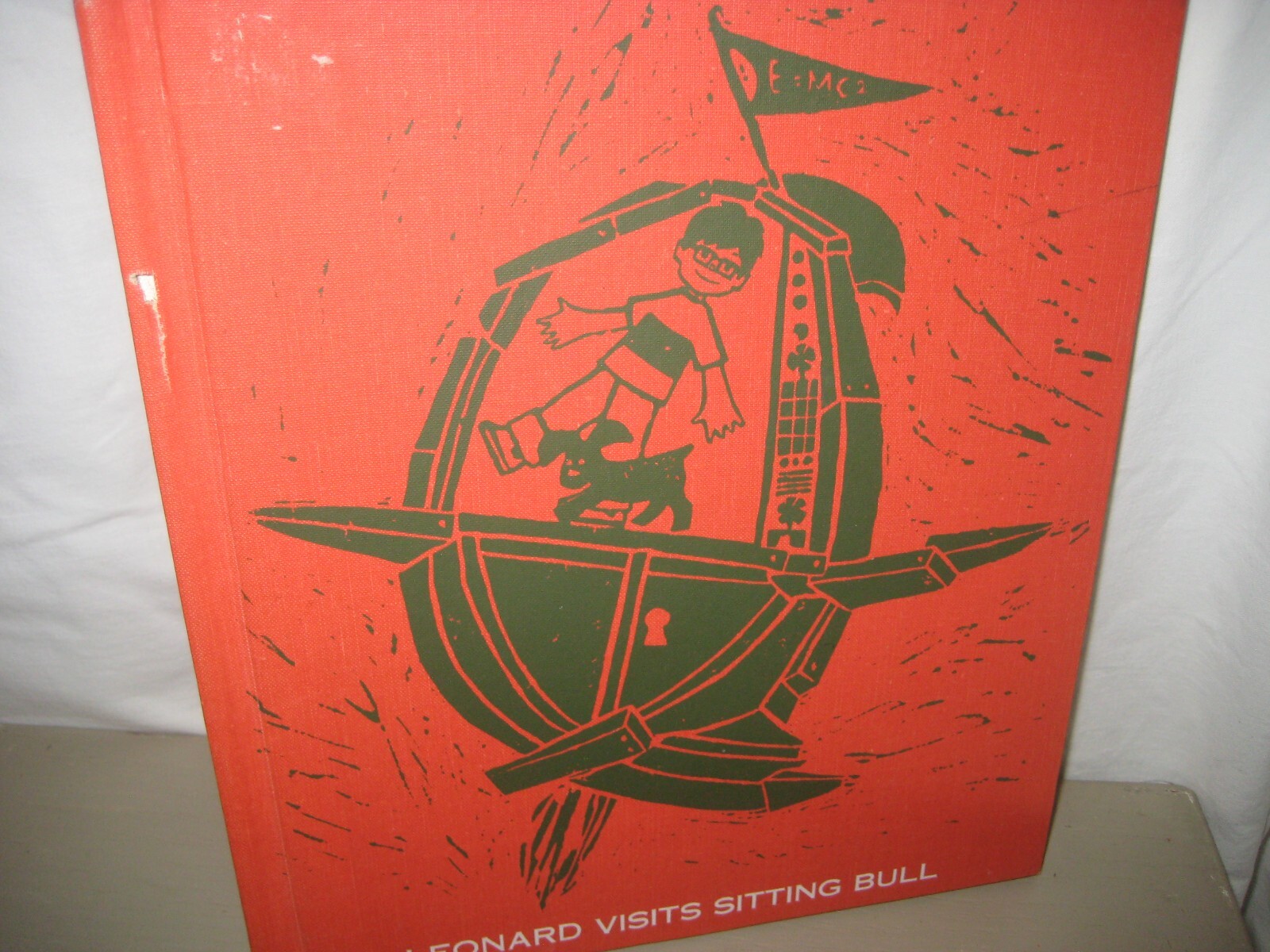 Leonard Visits Sitting Bull by Gene Darby (ex-library, hardcover)