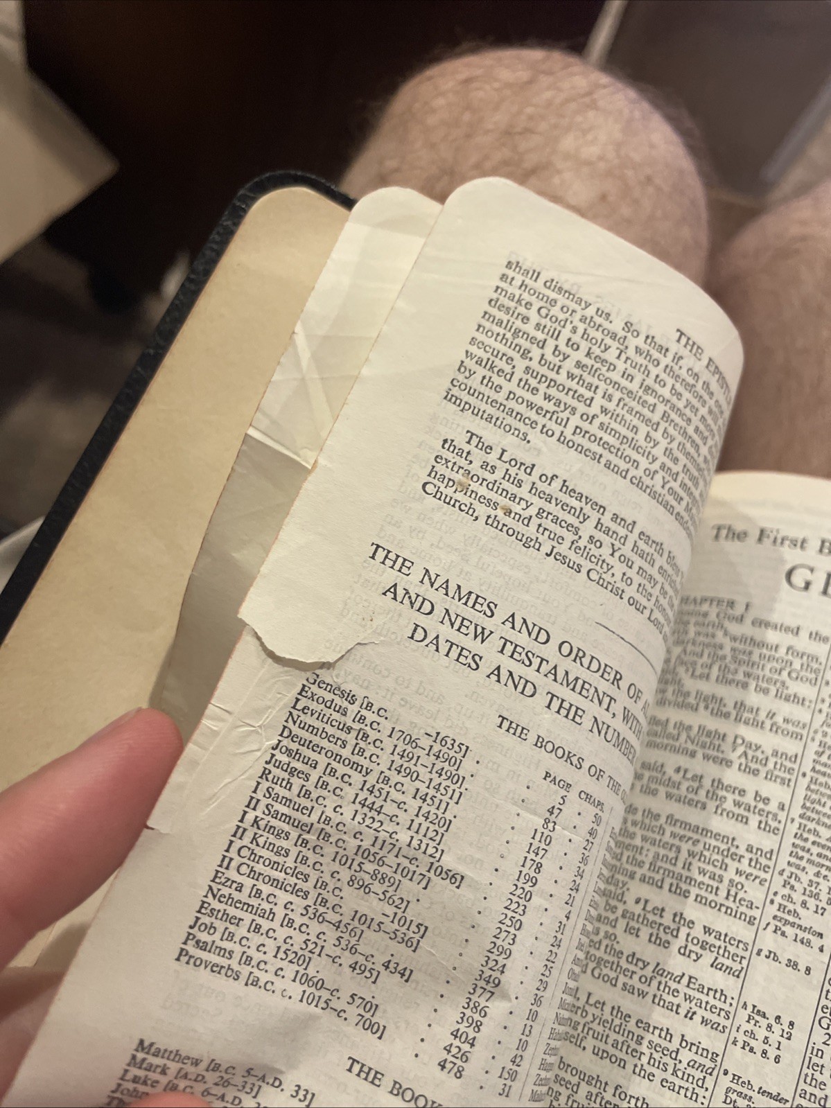 Holy Bible KJV OXFORD Concordance Morocco leather Personal Size #018X