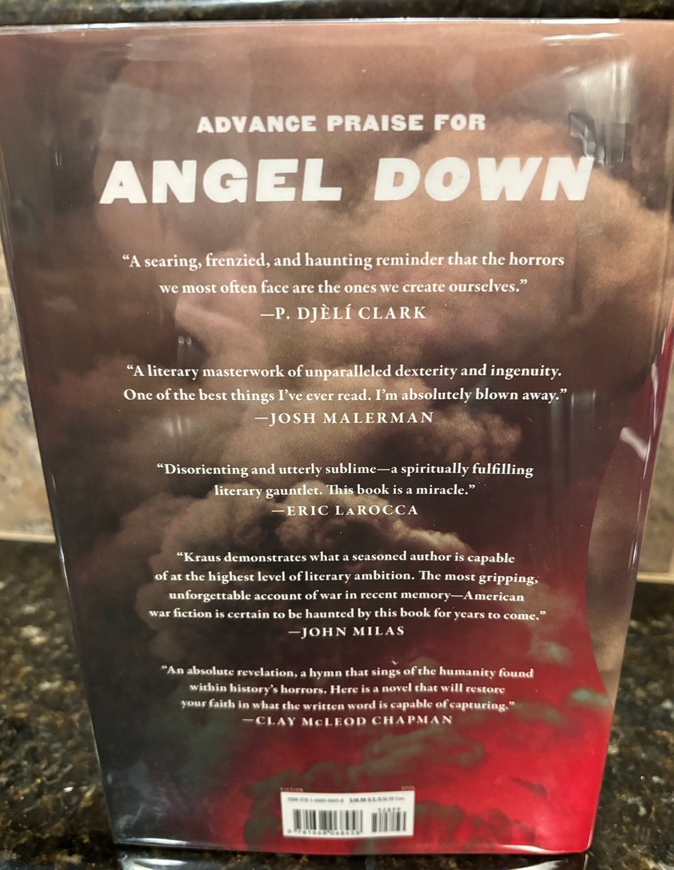 Daniel Kraus ANGEL DOWN 1st/1st PULITZER signed with Pulitzer doodle! PERFECT