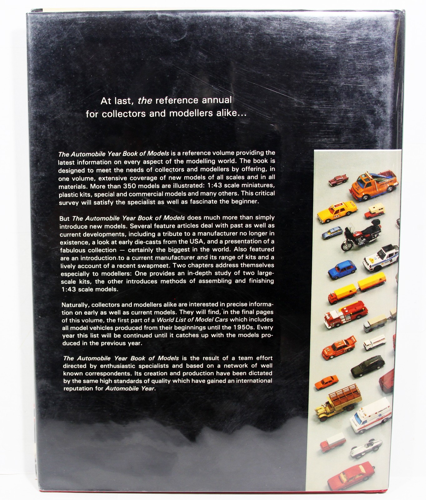 AUTOMOBILE YEAR BOOK OF MODELS 1, 1982, EDITA LAUSANNE, HARD COVER, 168 PAGES