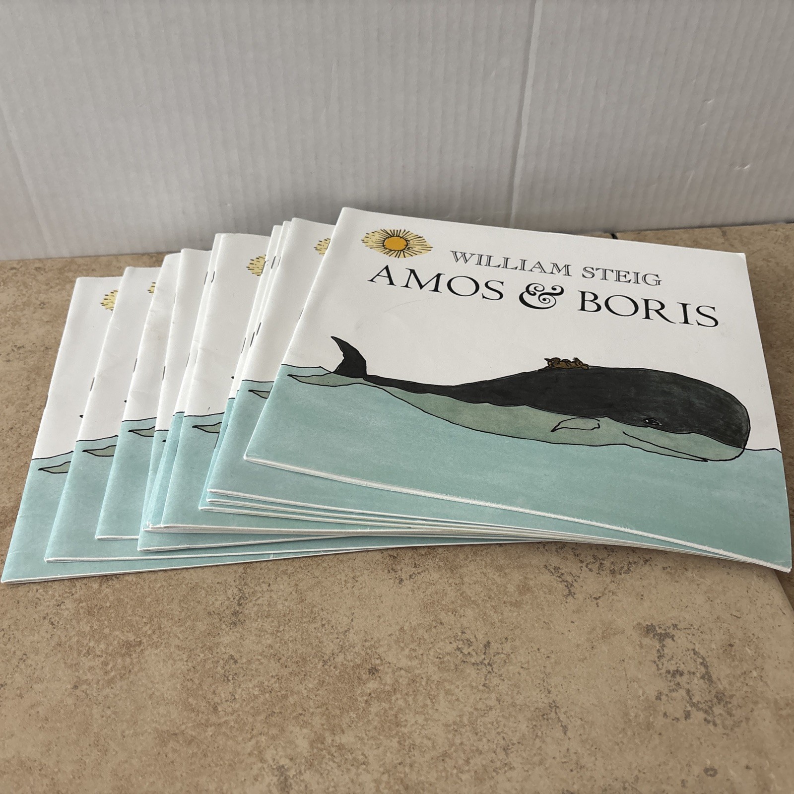 Amos and Boris by William Steig (2009, Trade Paperback) Set Of 14