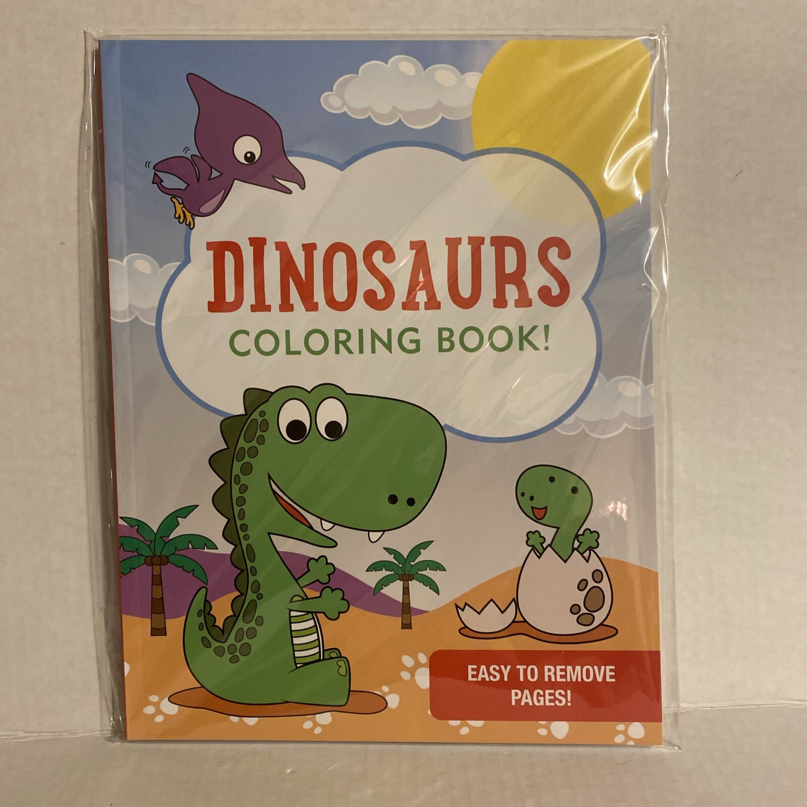 Dinosaurs Coloring Book (2021, Coloring/Connect the Dot Book)